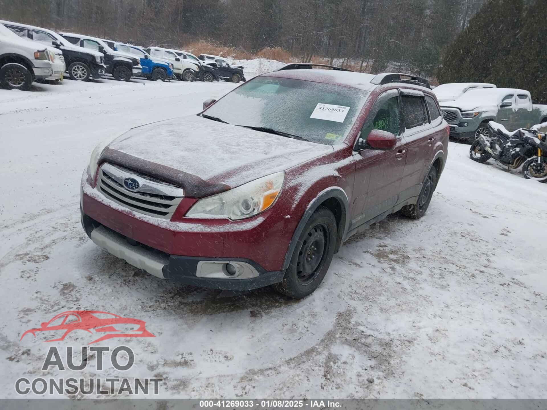 SUBARU OUTBACK 2011 - 4S4BRBLC9B3400538