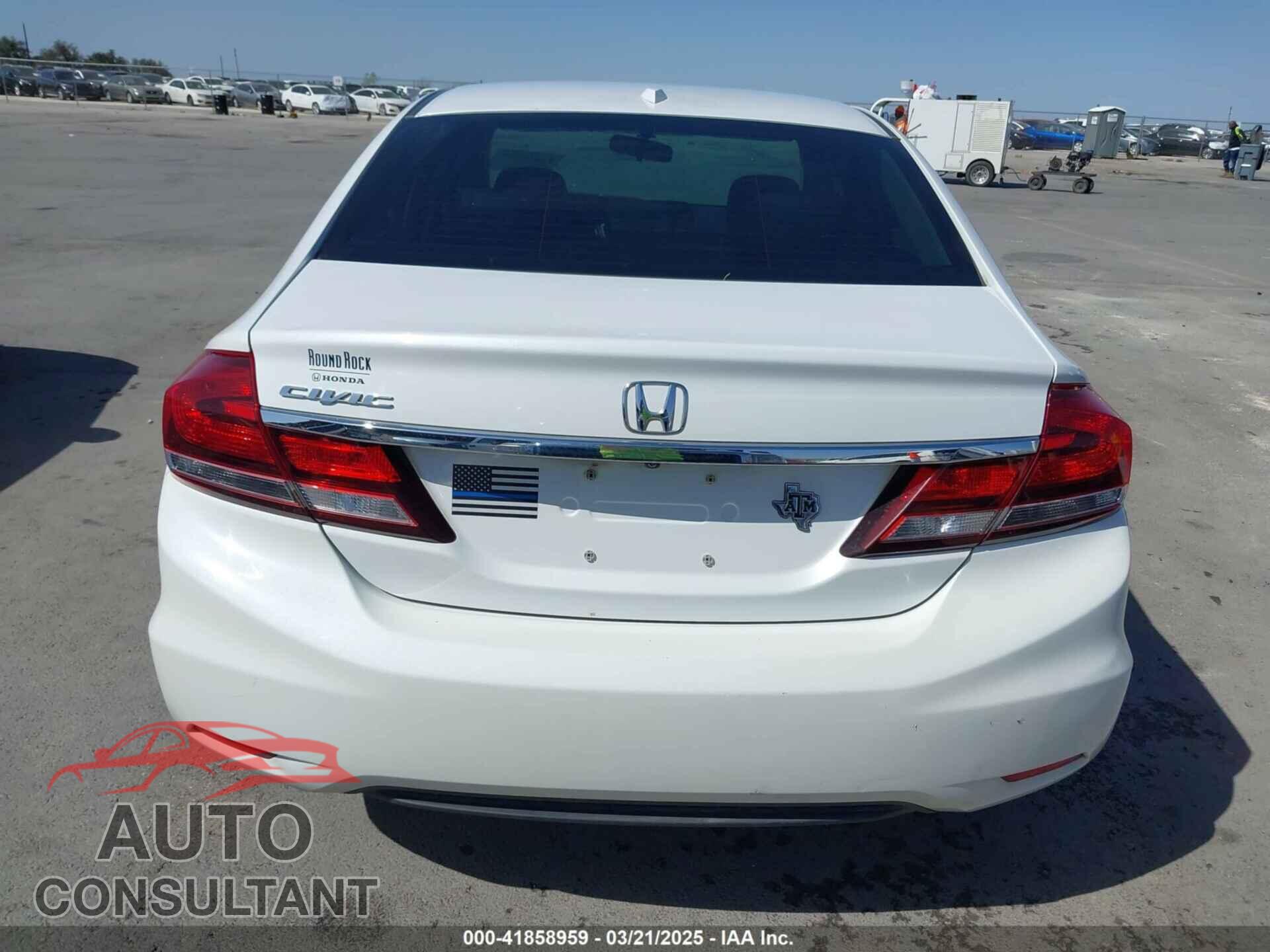 HONDA CIVIC 2013 - 19XFB2F94DE048572