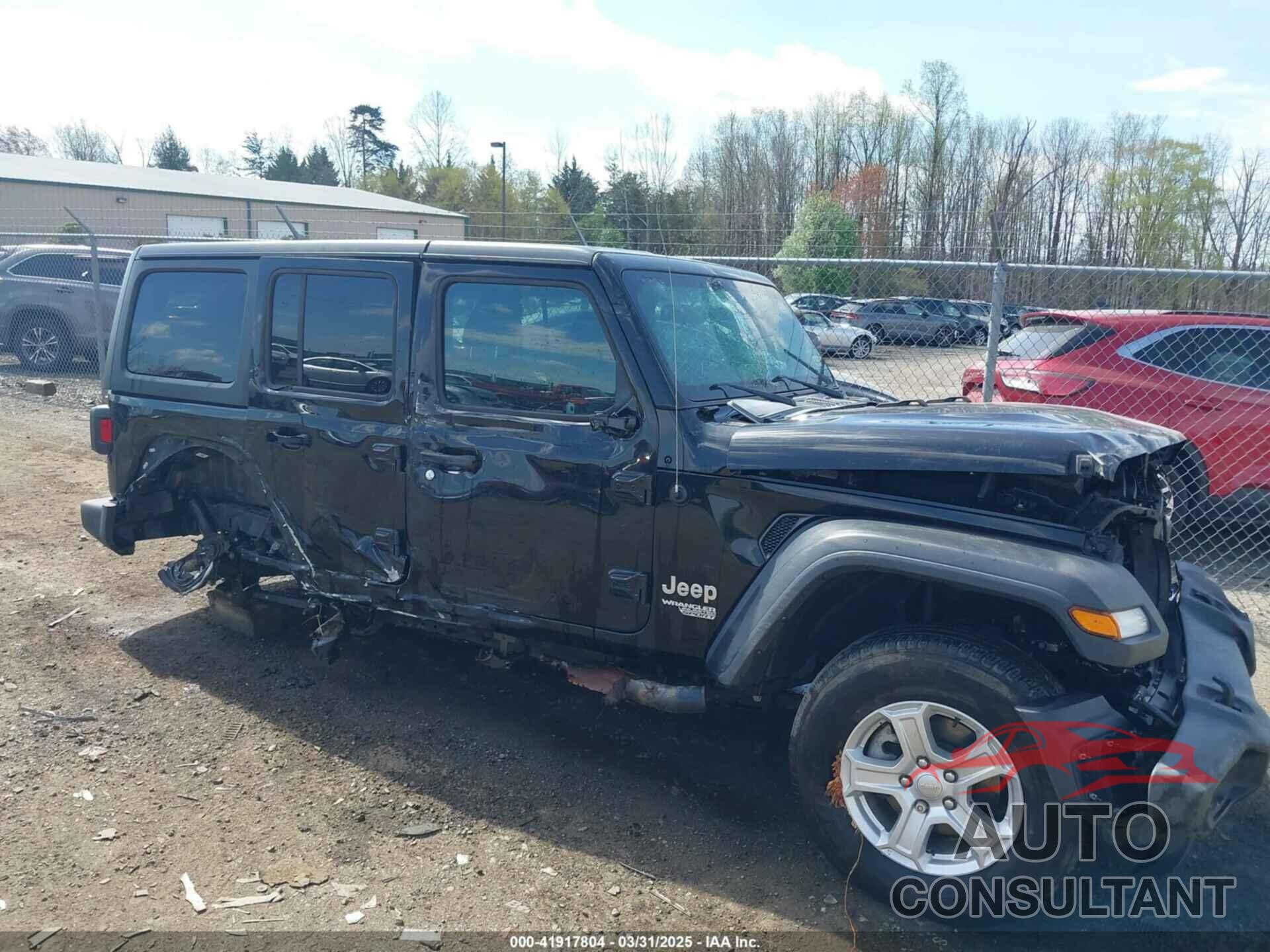 JEEP WRANGLER UNLIMITED 2018 - 1C4HJXDG3JW274615