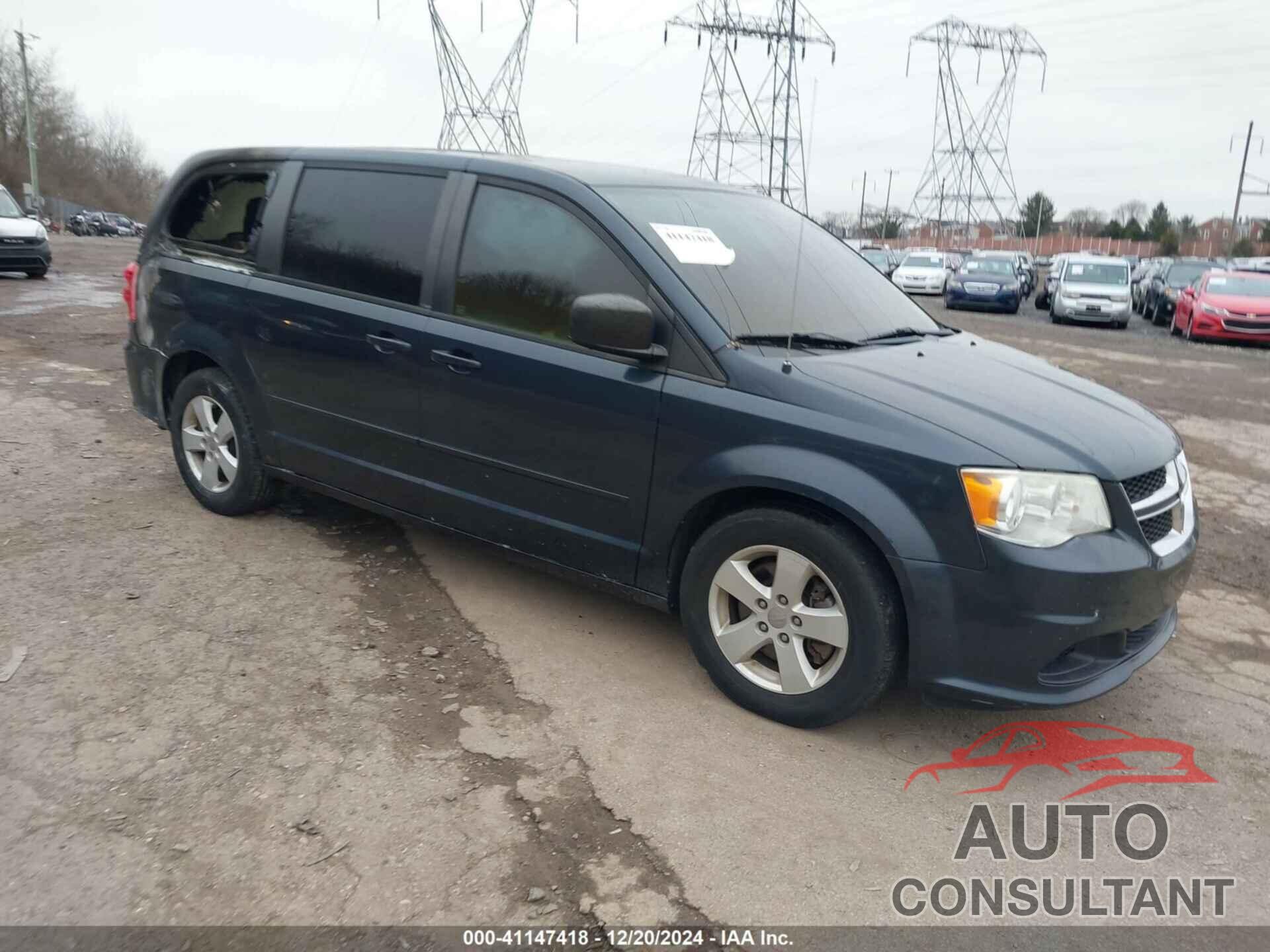 DODGE GRAND CARAVAN 2013 - 2C4RDGBG5DR672176