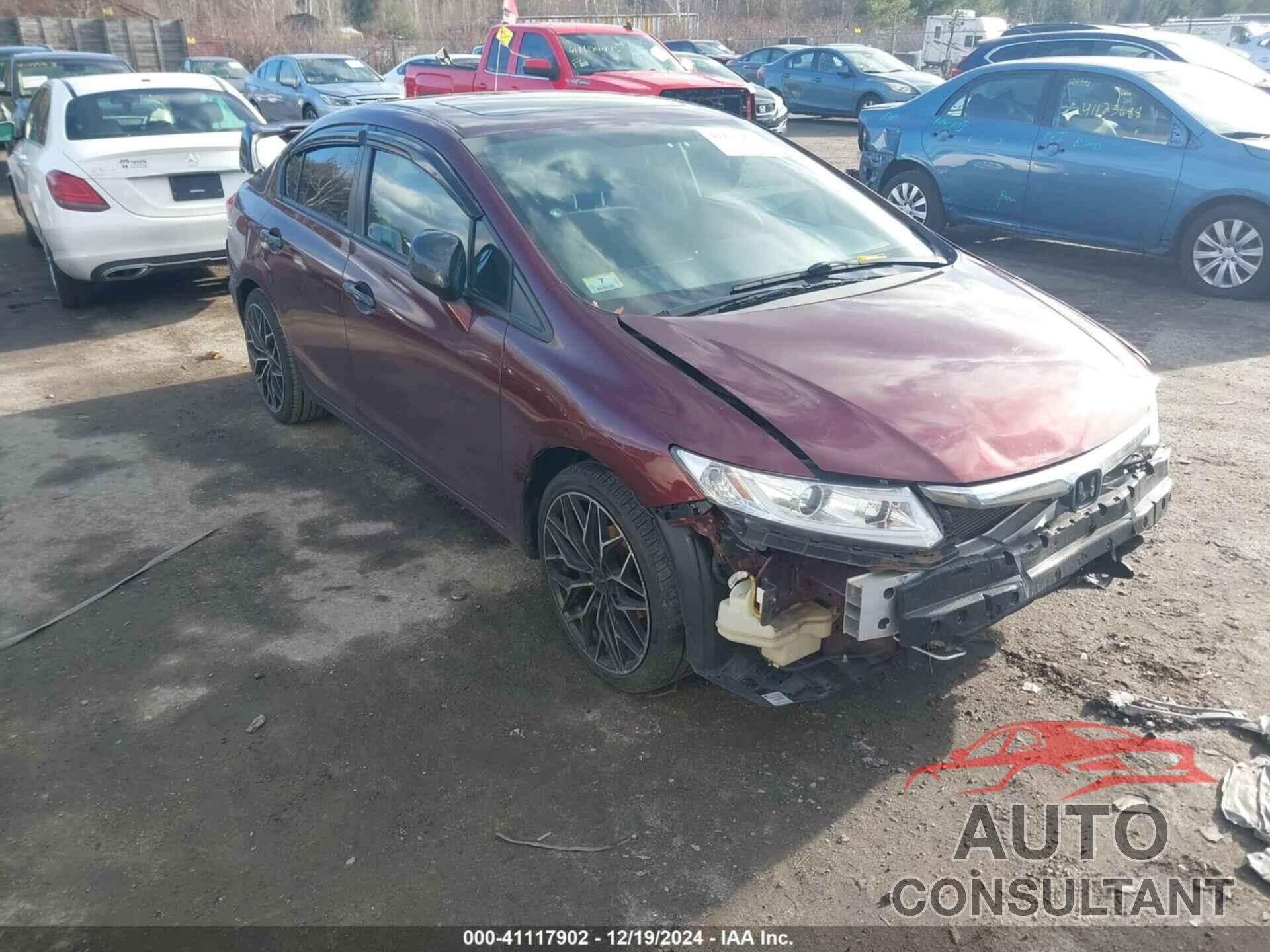 HONDA CIVIC 2012 - 2HGFB2F85CH541169