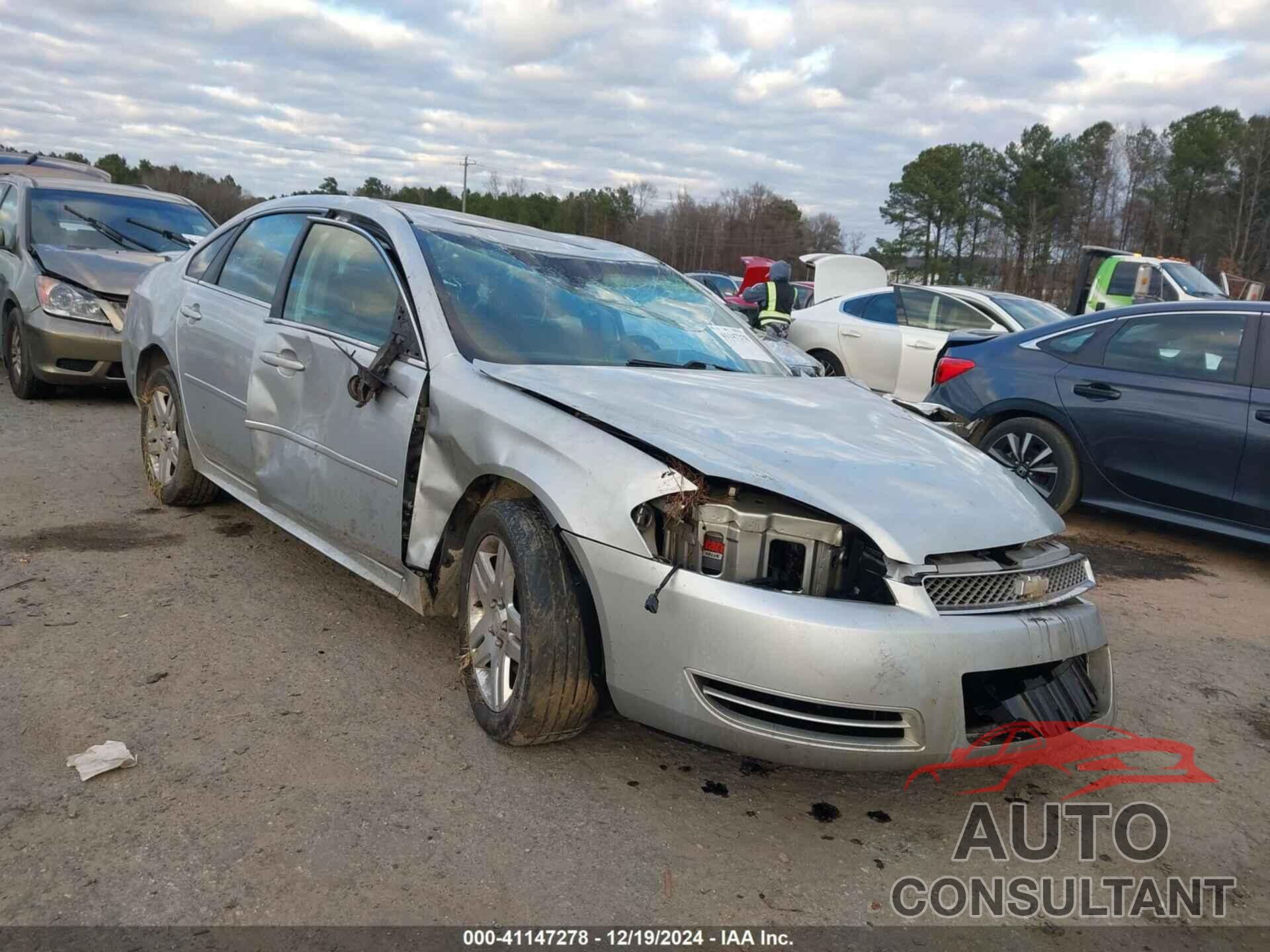 CHEVROLET IMPALA 2012 - 2G1WG5E36C1103818