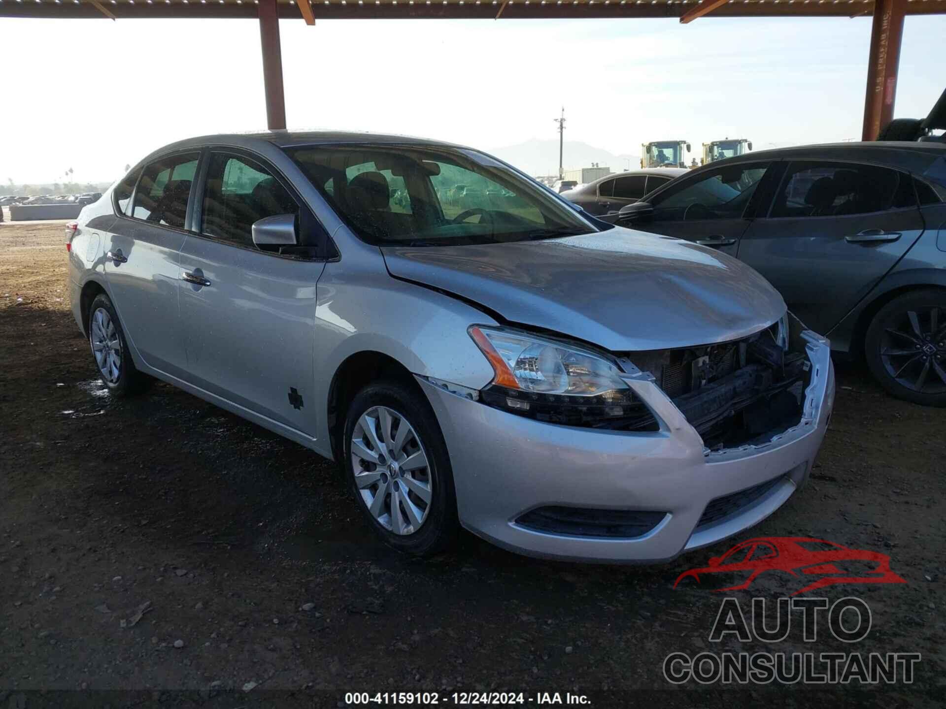 NISSAN SENTRA 2015 - 3N1AB7AP2FY354073