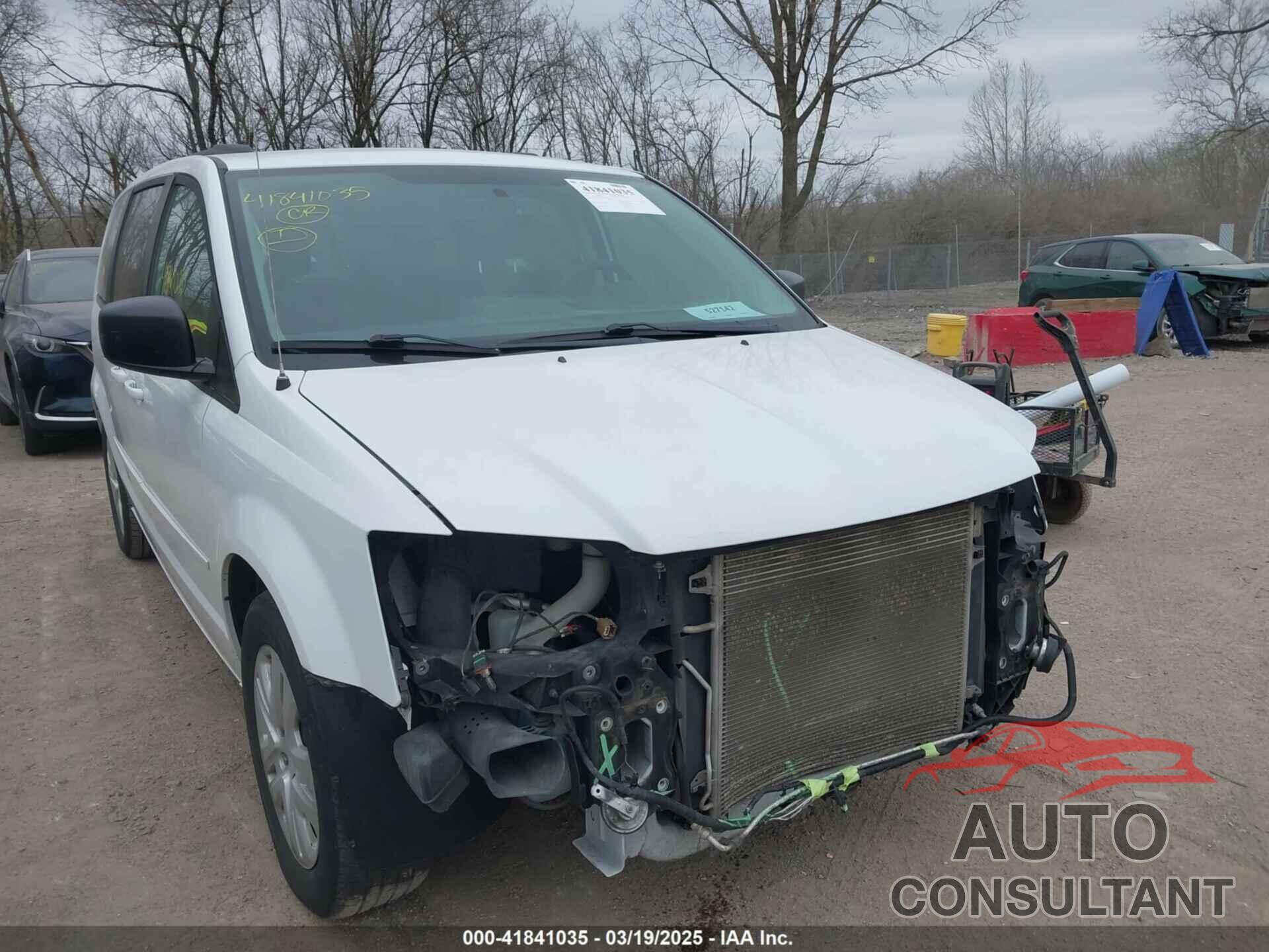 DODGE GRAND CARAVAN 2017 - 2C4RDGBG1HR826582