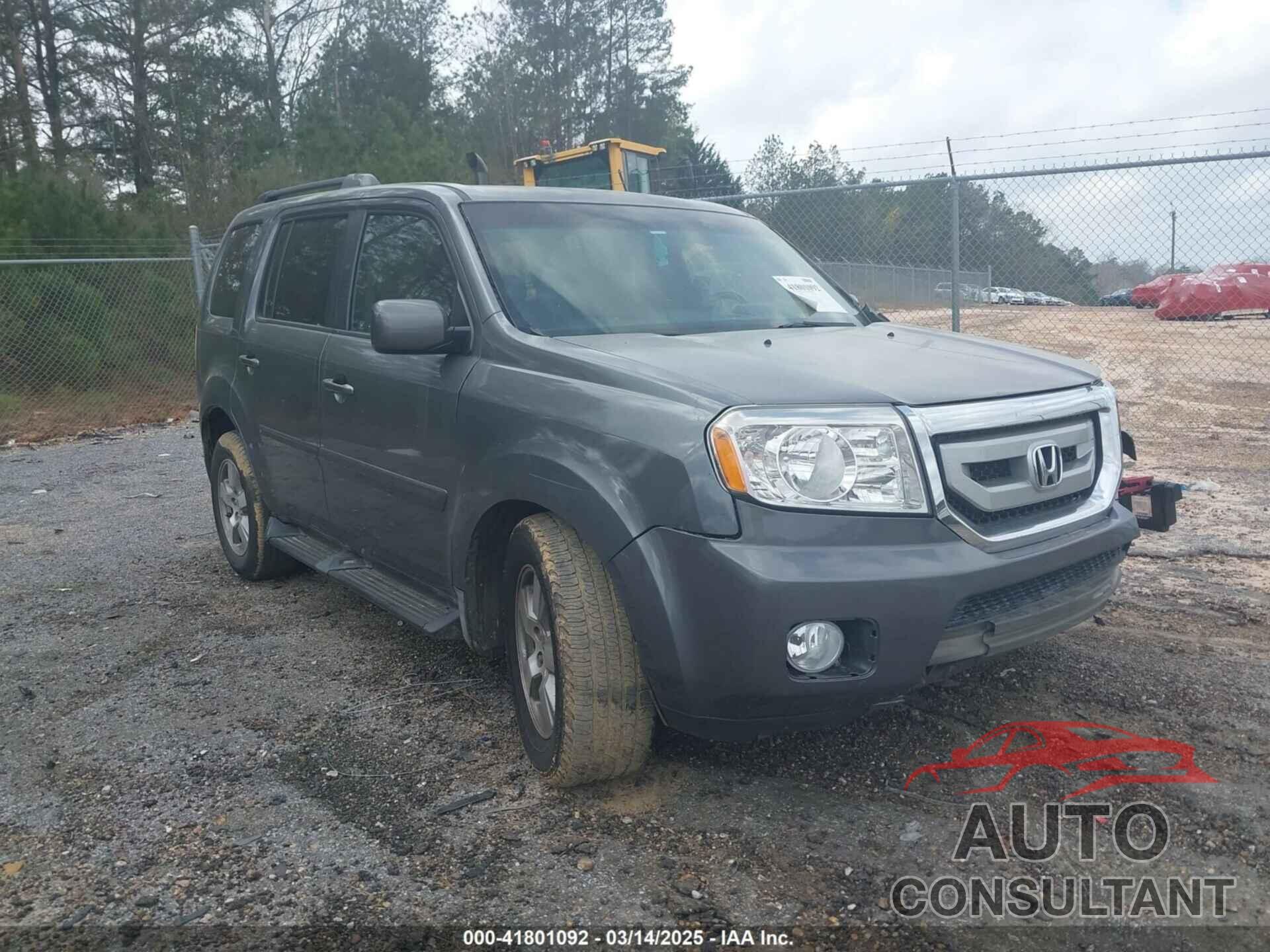 HONDA PILOT 2010 - 5FNYF3H69AB012615