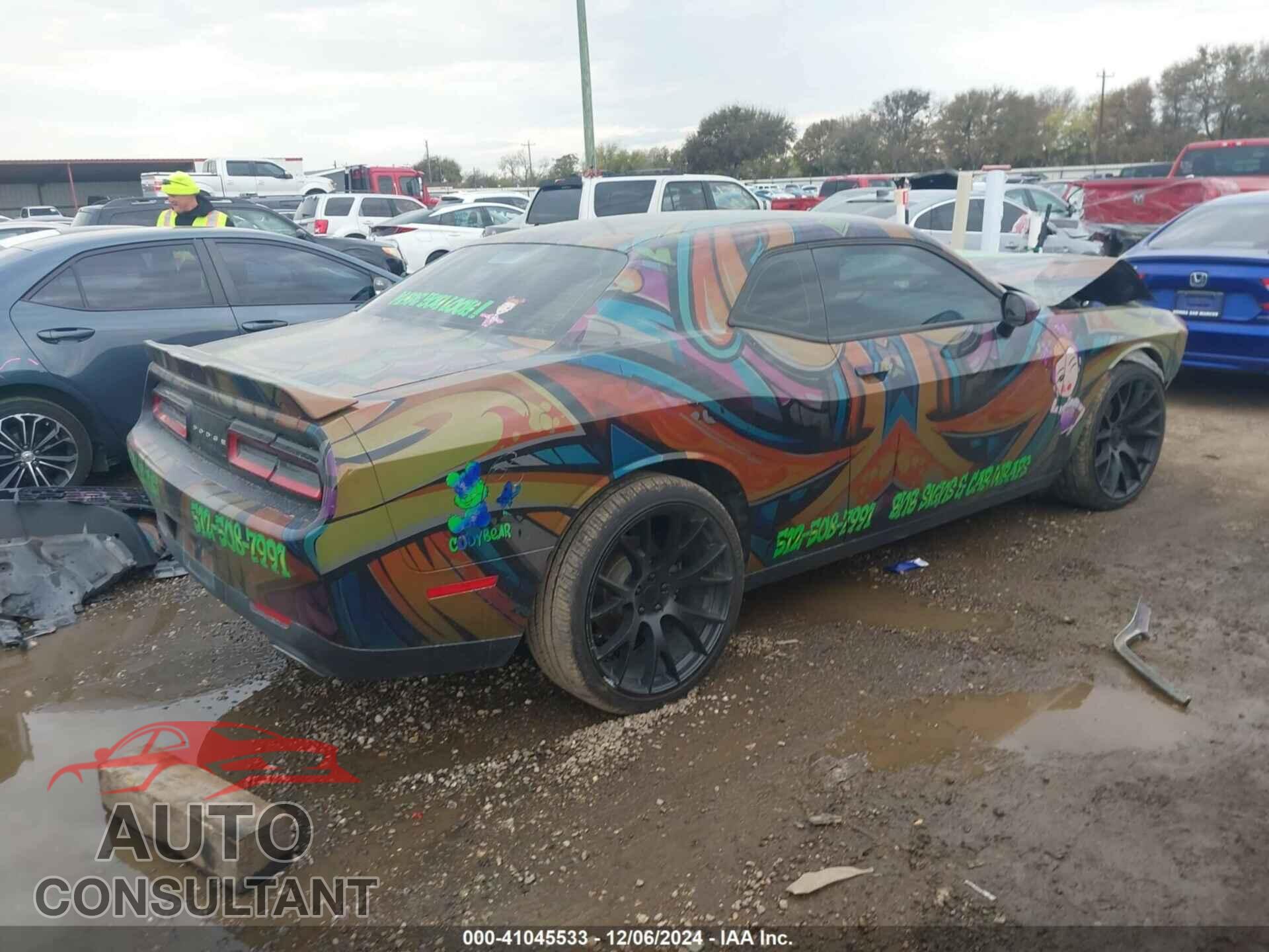 DODGE CHALLENGER 2017 - 2C3CDZAGXHH536614