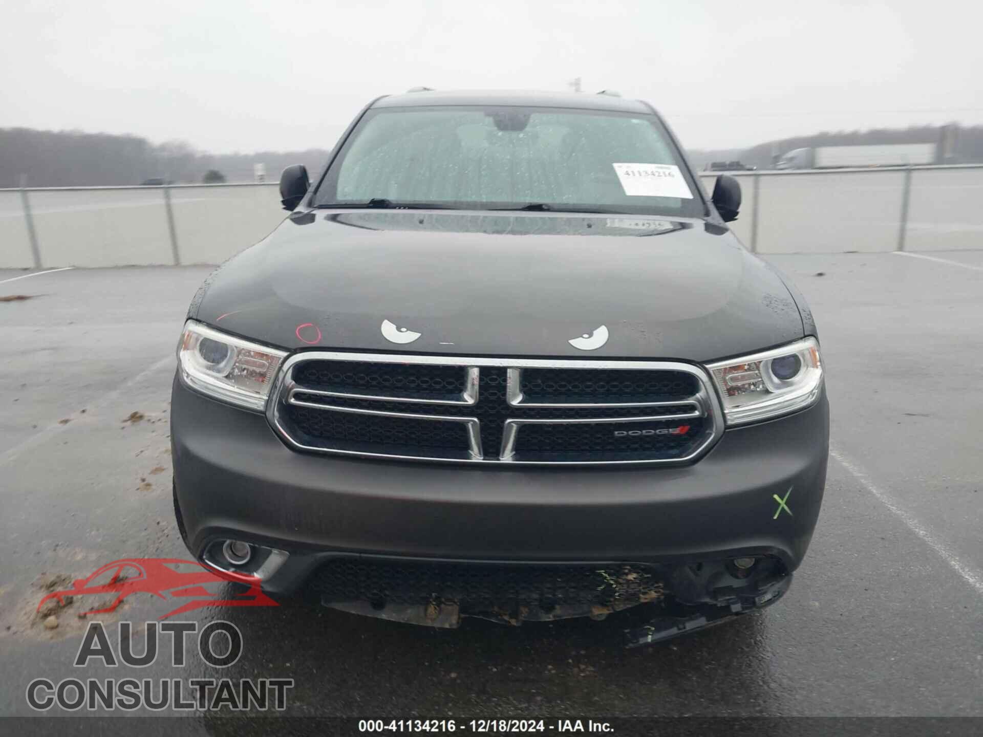 DODGE DURANGO 2017 - 1C4RDJAG7HC704087