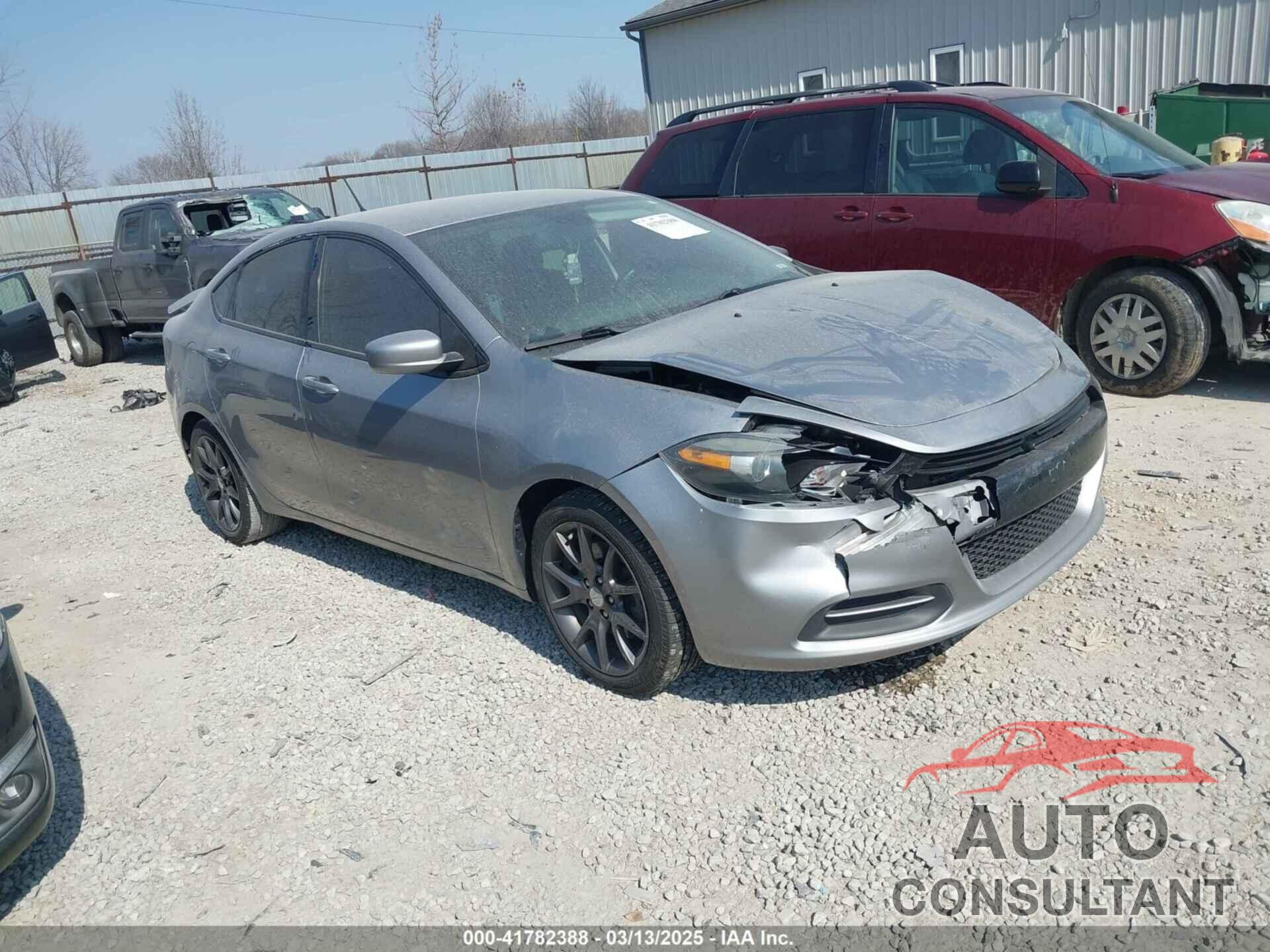 DODGE DART 2016 - 1C3CDFAA2GD503743