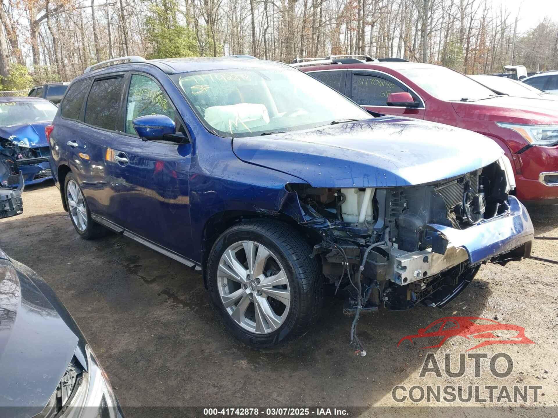 NISSAN PATHFINDER 2018 - 5N1DR2MM4JC631720
