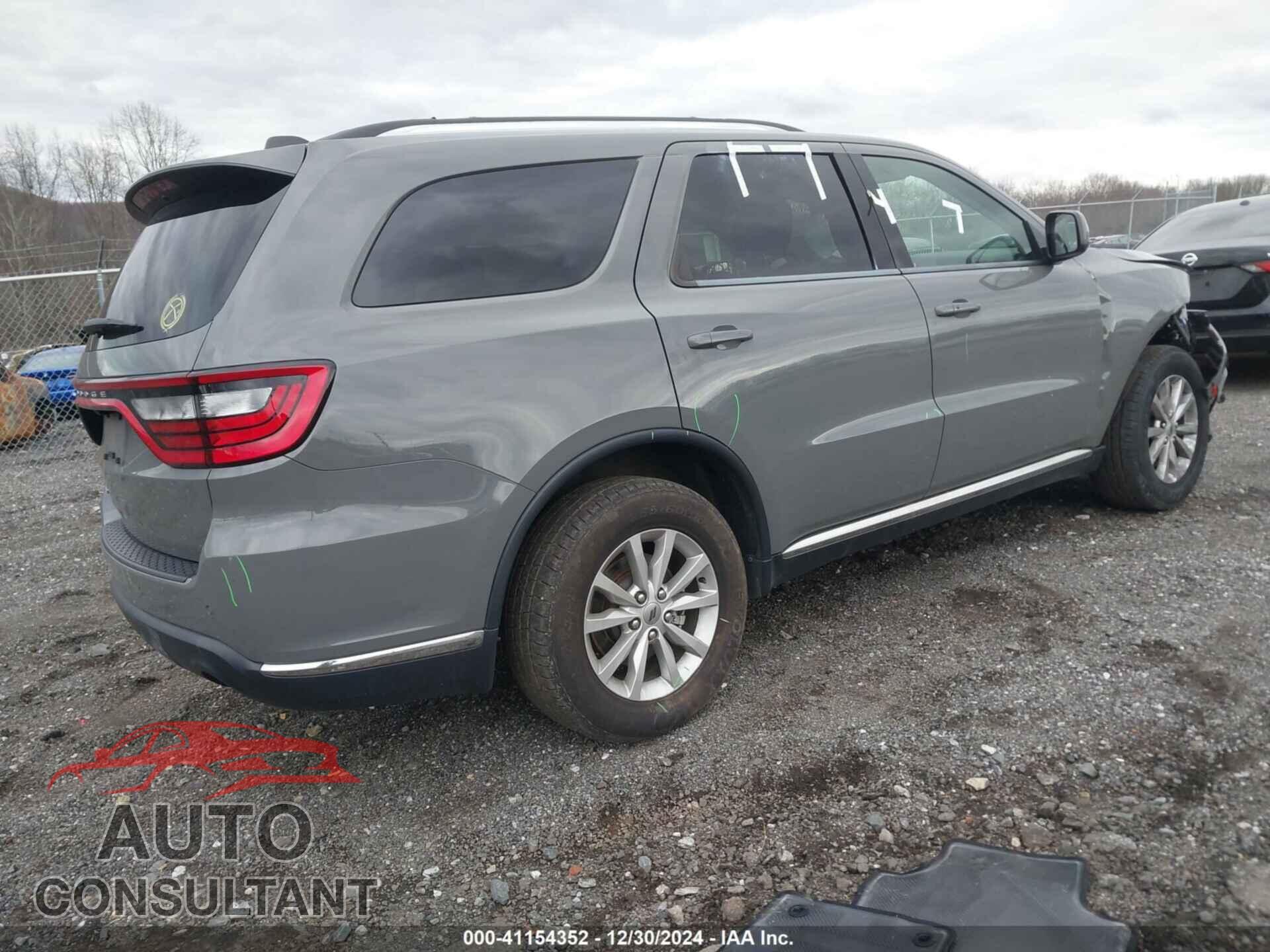 DODGE DURANGO 2022 - 1C4RDJAG8NC108286