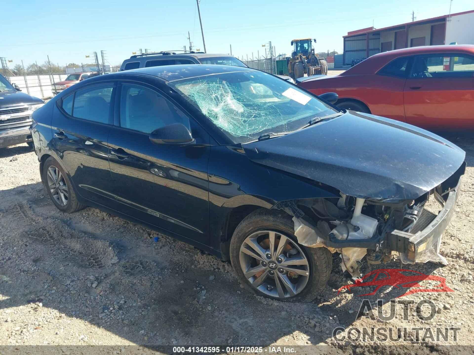 HYUNDAI ELANTRA 2018 - 5NPD84LF7JH222802