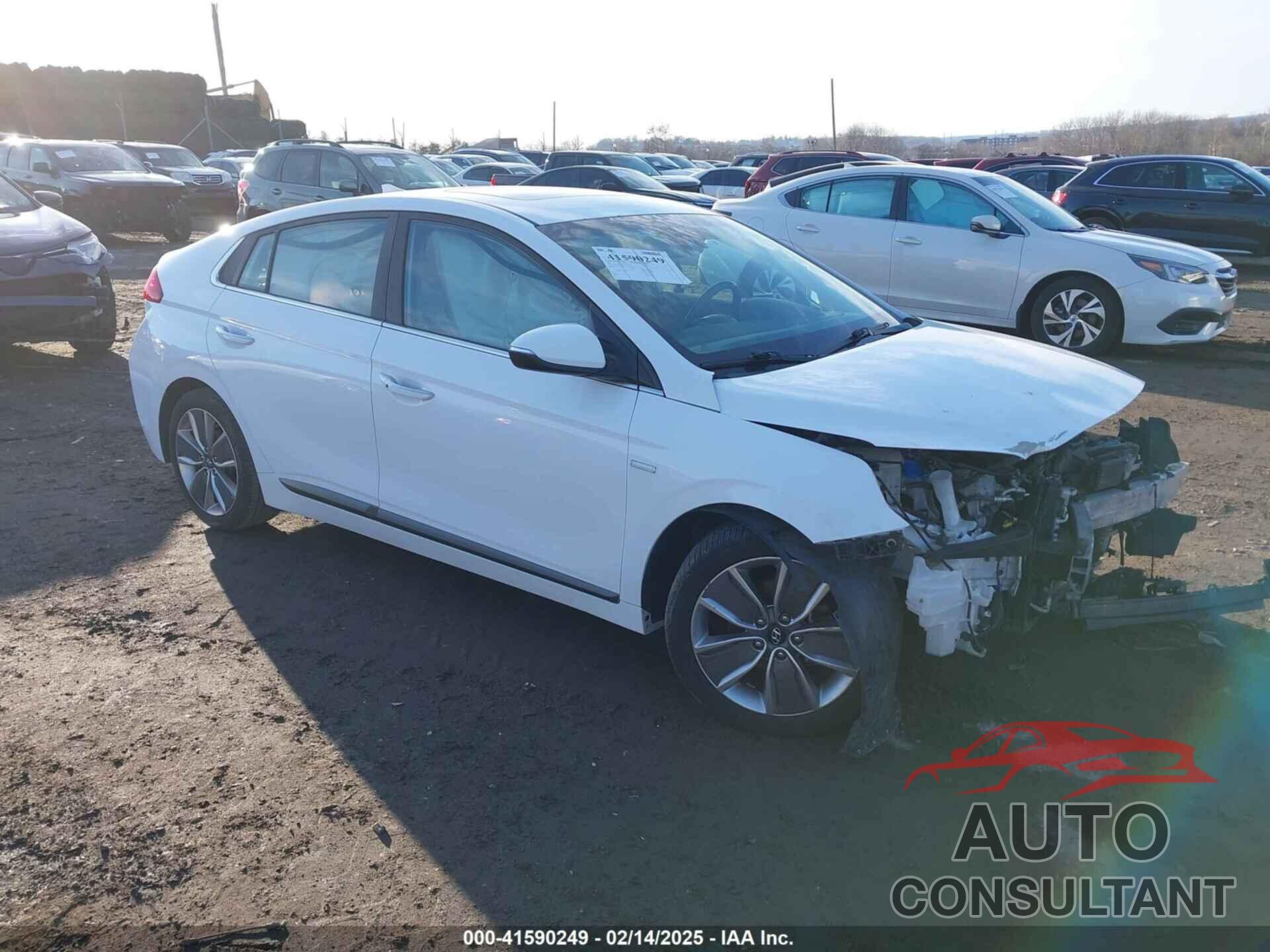 HYUNDAI IONIQ HYBRID 2017 - KMHC05LC2HU021349