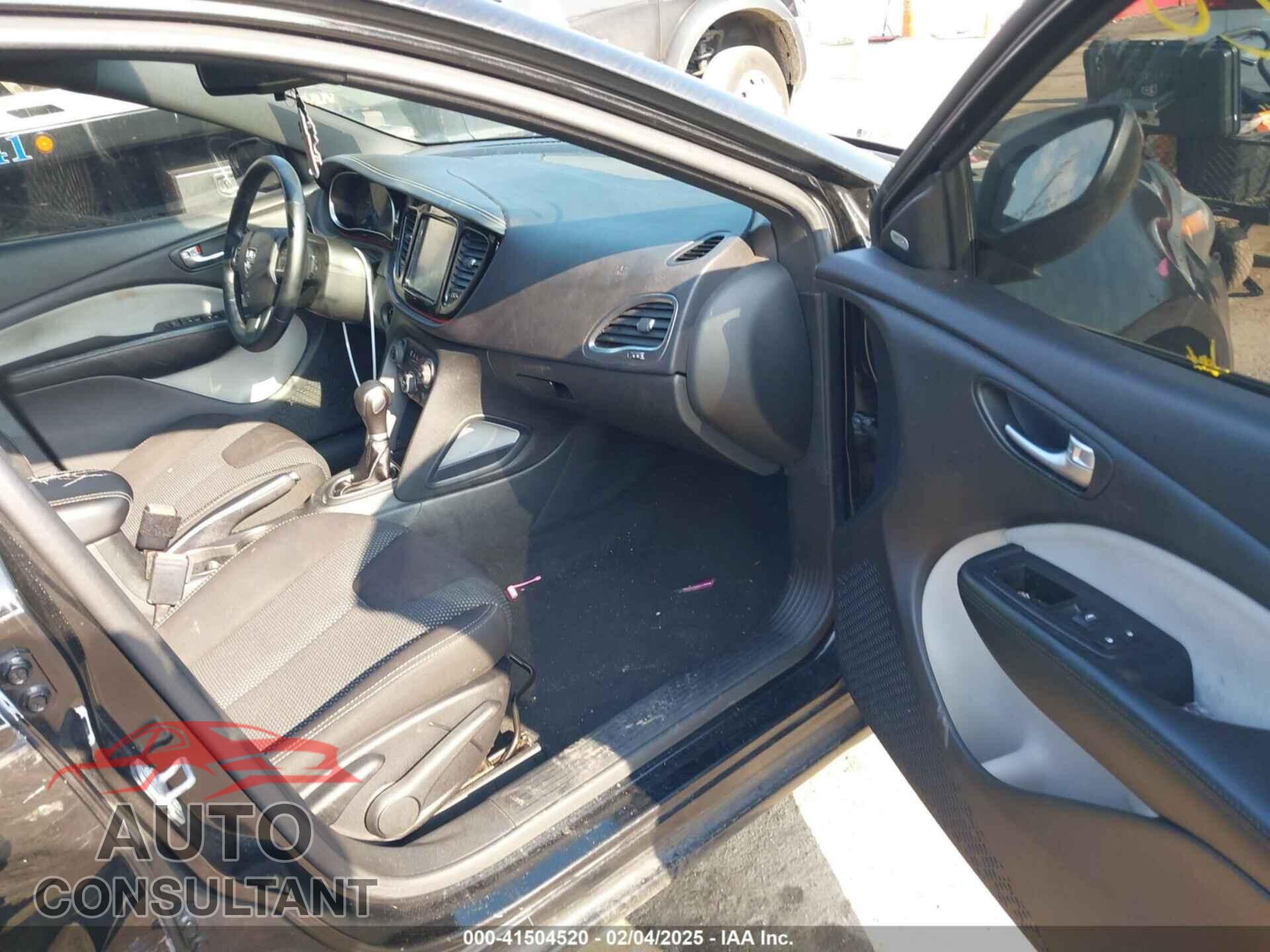 DODGE DART 2015 - 1C3CDFBB4FD180656