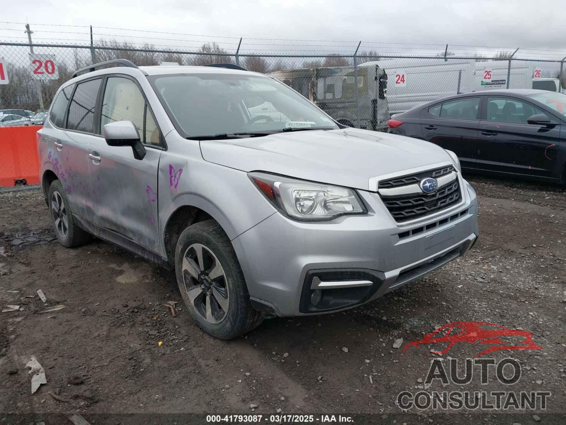 SUBARU FORESTER 2018 - JF2SJAGC5JH599350