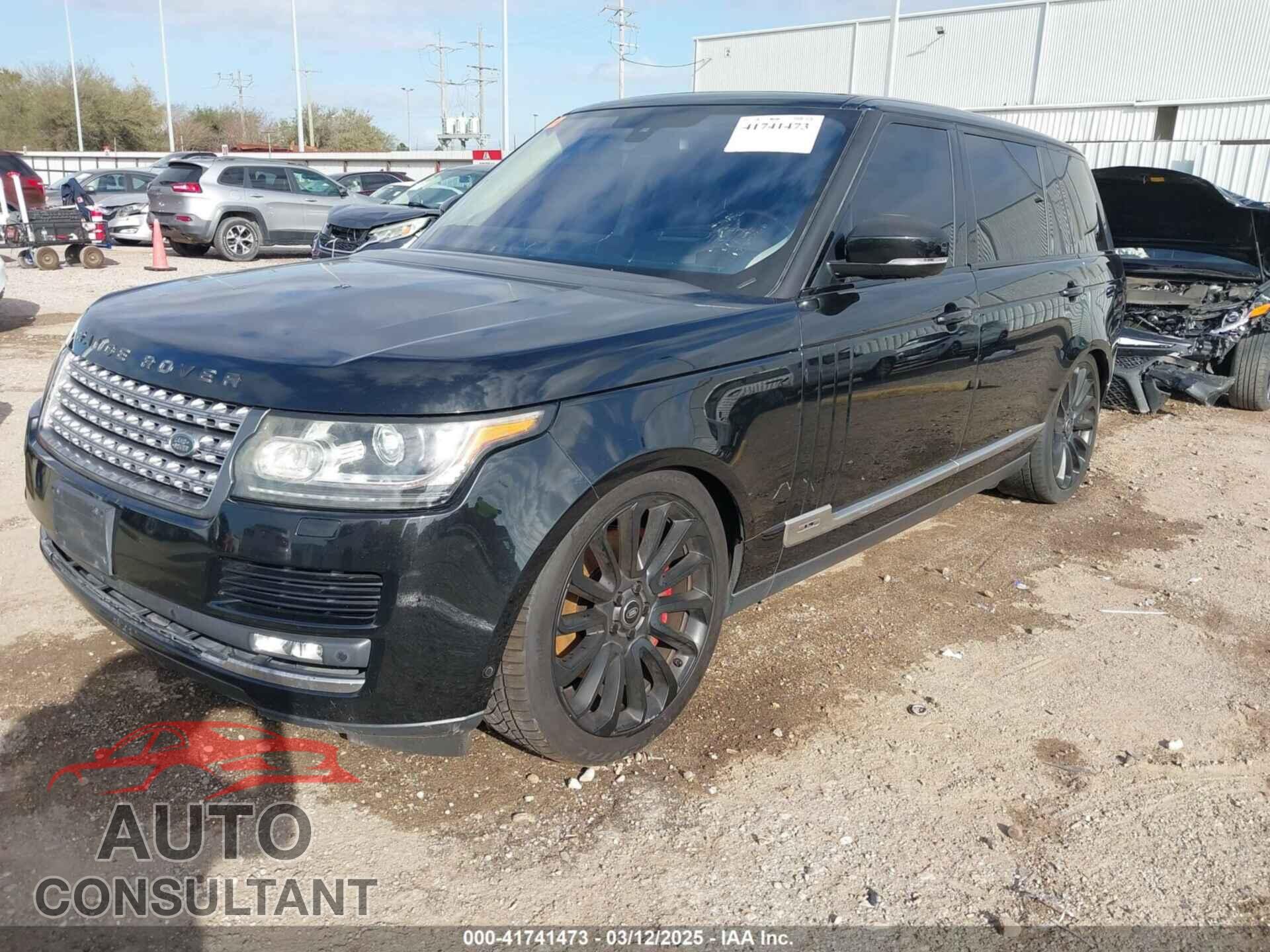 LAND ROVER RANGE ROVER 2016 - SALGS3EF0GA262914