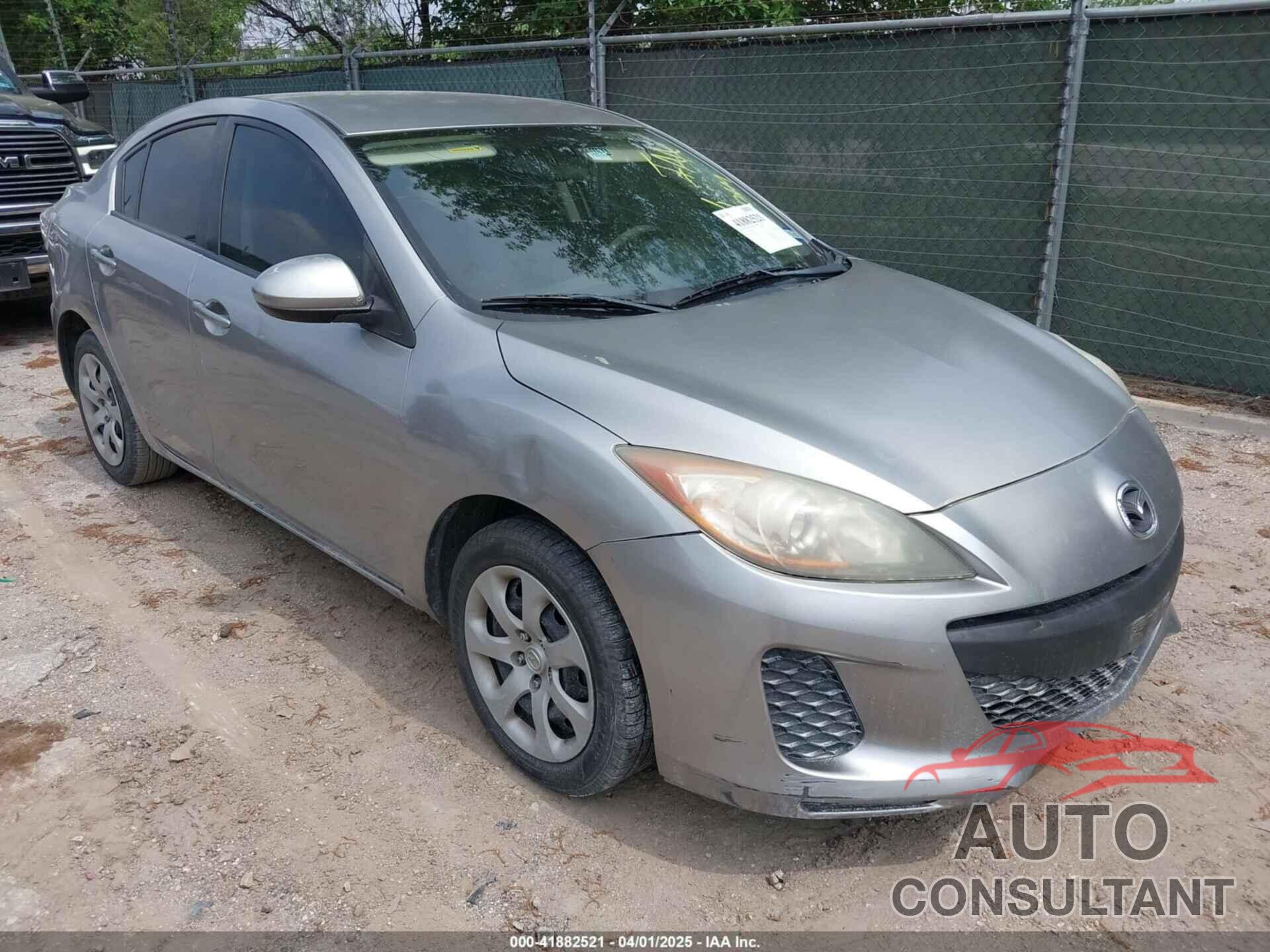 MAZDA MAZDA3 2013 - JM1BL1TF2D1767113
