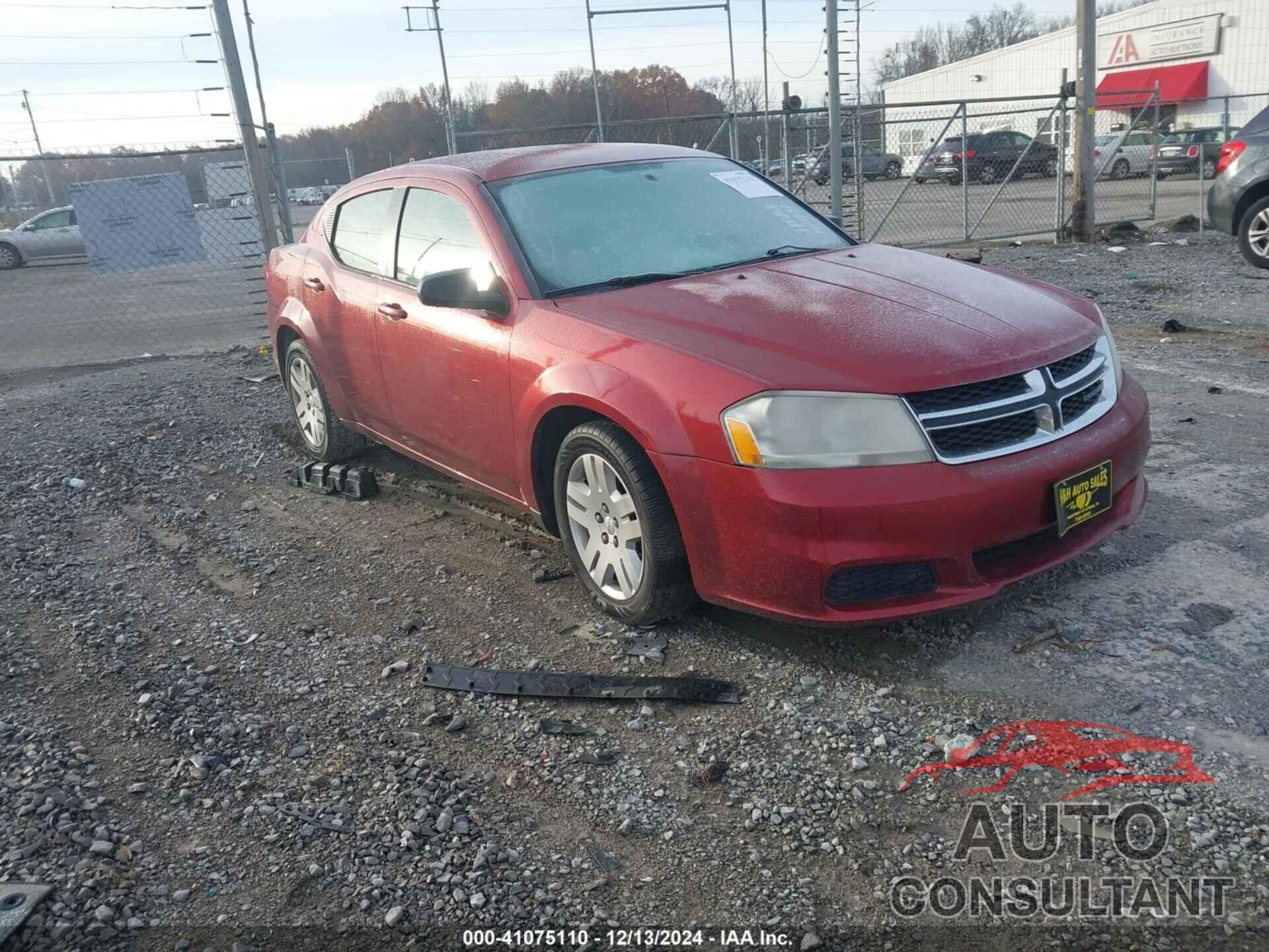 DODGE AVENGER 2014 - 1C3CDZAB7EN169131