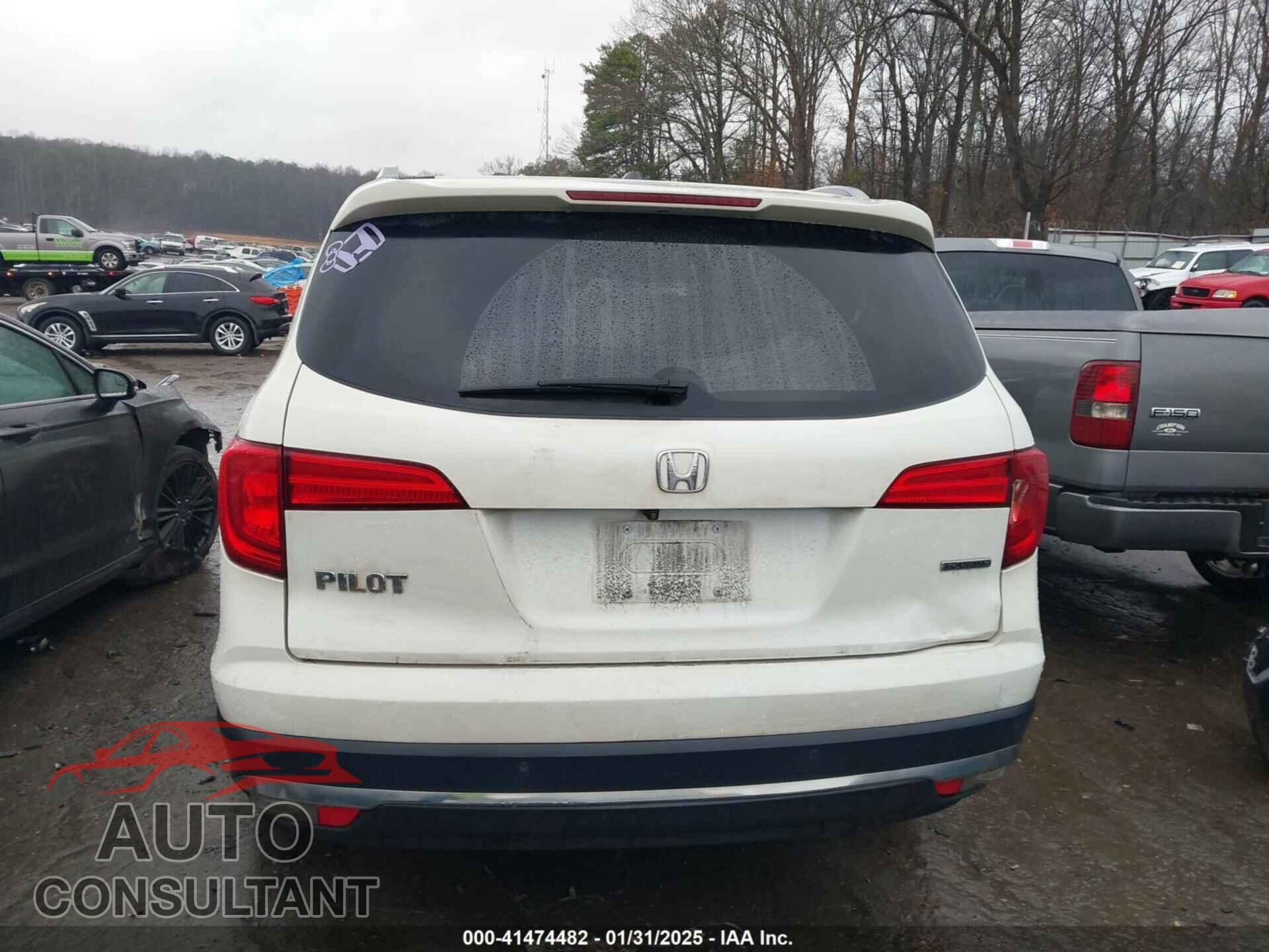 HONDA PILOT 2017 - 5FNYF5H94HB005653