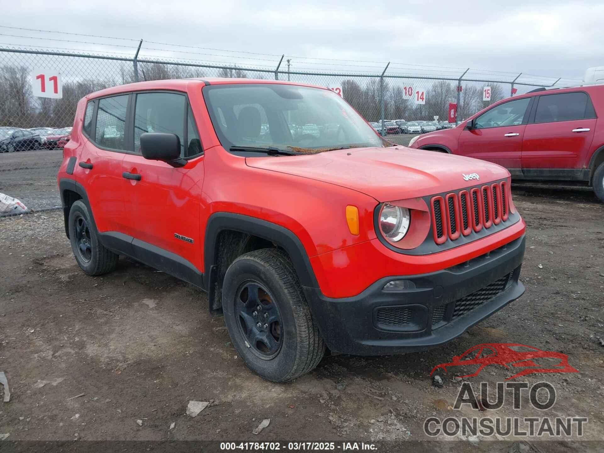 JEEP RENEGADE 2018 - ZACCJBAHXJPH26826