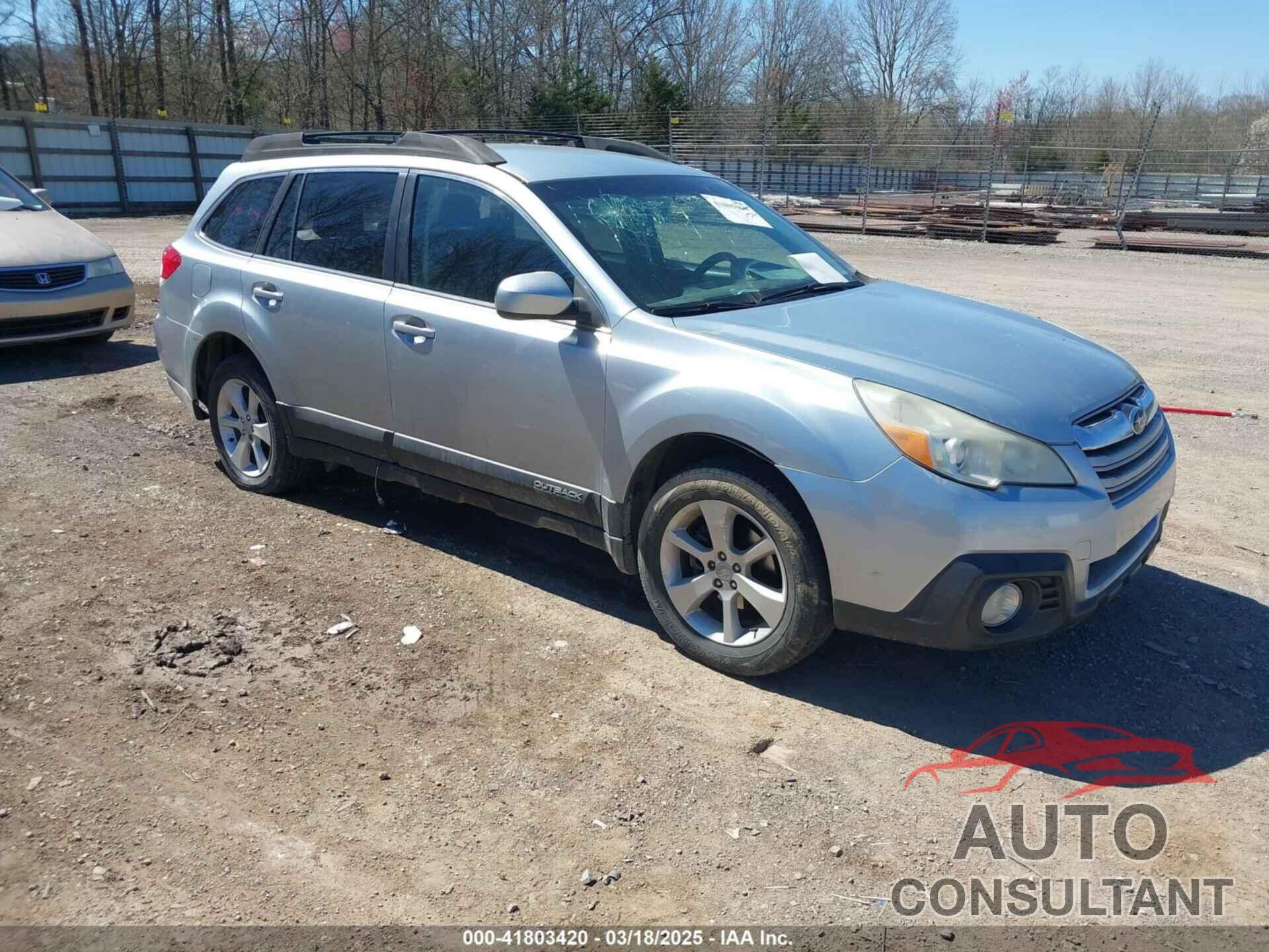 SUBARU OUTBACK 2013 - 4S4BRCCC3D3237202