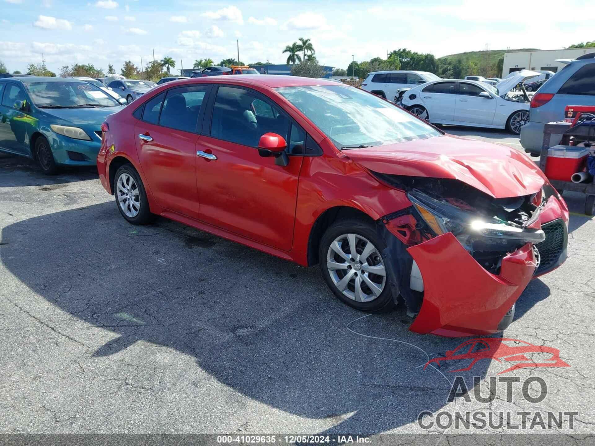 TOYOTA COROLLA 2021 - 5YFEPMAE5MP155514