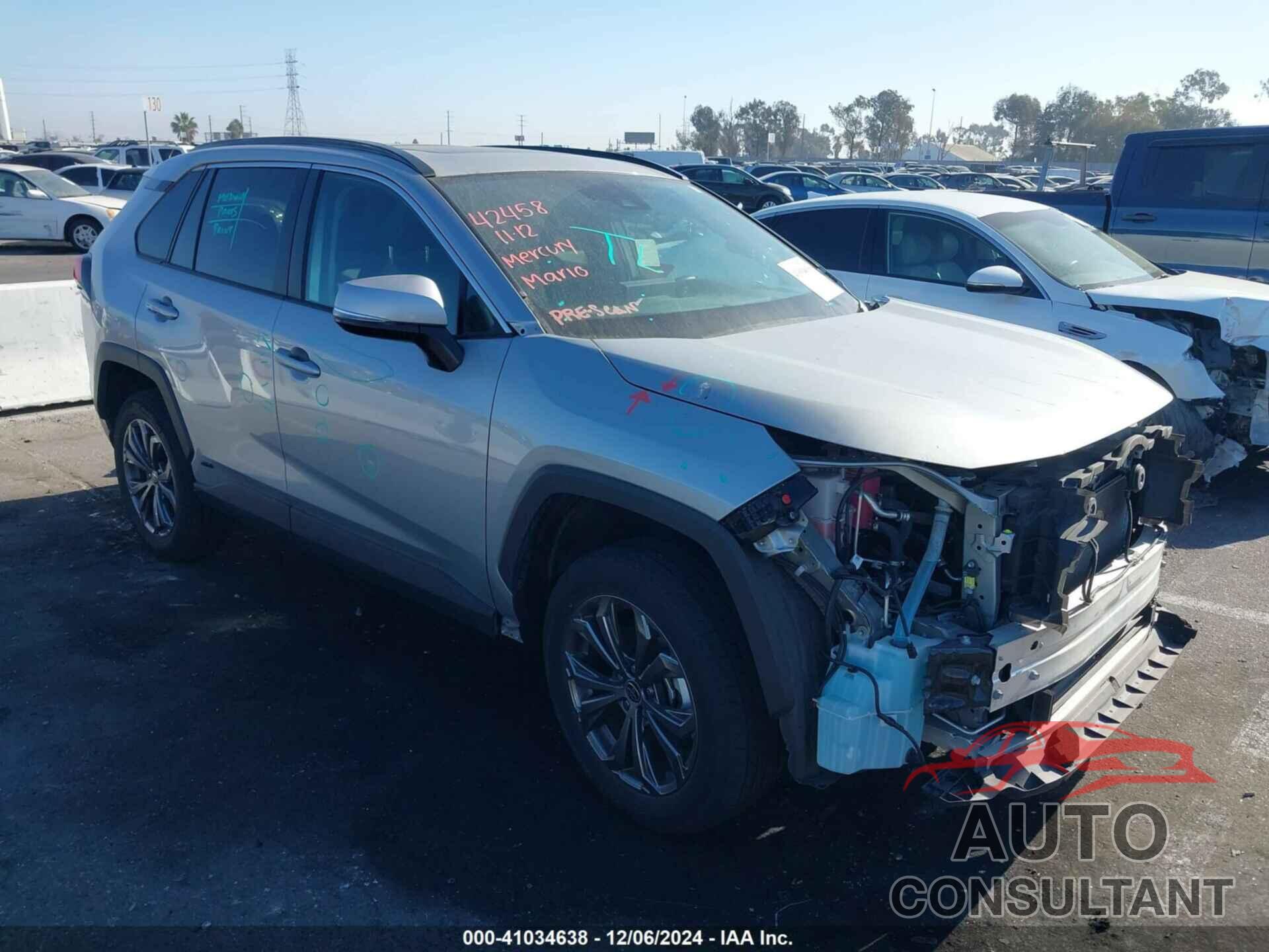 TOYOTA RAV4 HYBRID 2022 - 2T3B6RFV6NW037538