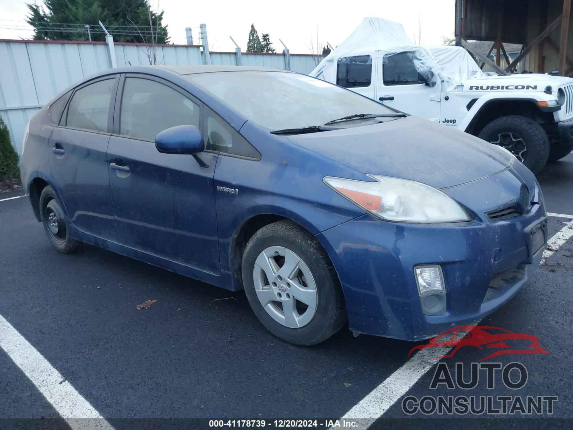 TOYOTA PRIUS 2011 - JTDKN3DU7B1410963