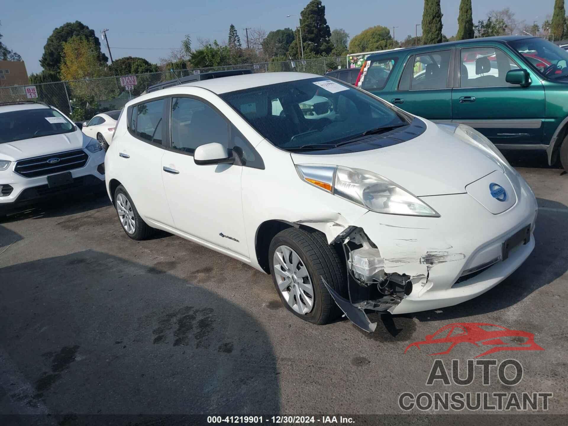 NISSAN LEAF 2013 - 1N4AZ0CP2DC419304