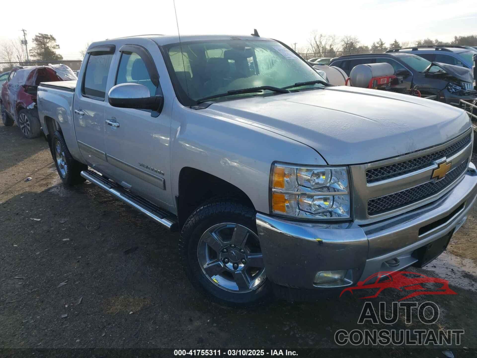 CHEVROLET SILVERADO 1500 2013 - 3GCPKSE70DG156311
