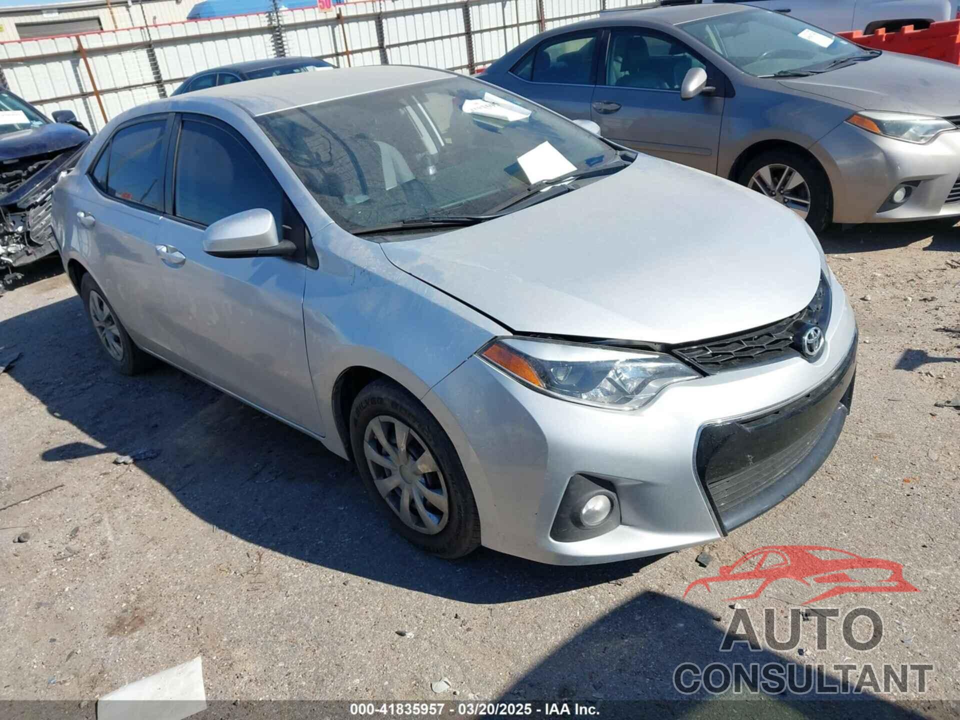 TOYOTA COROLLA 2016 - 5YFBURHE6GP433825