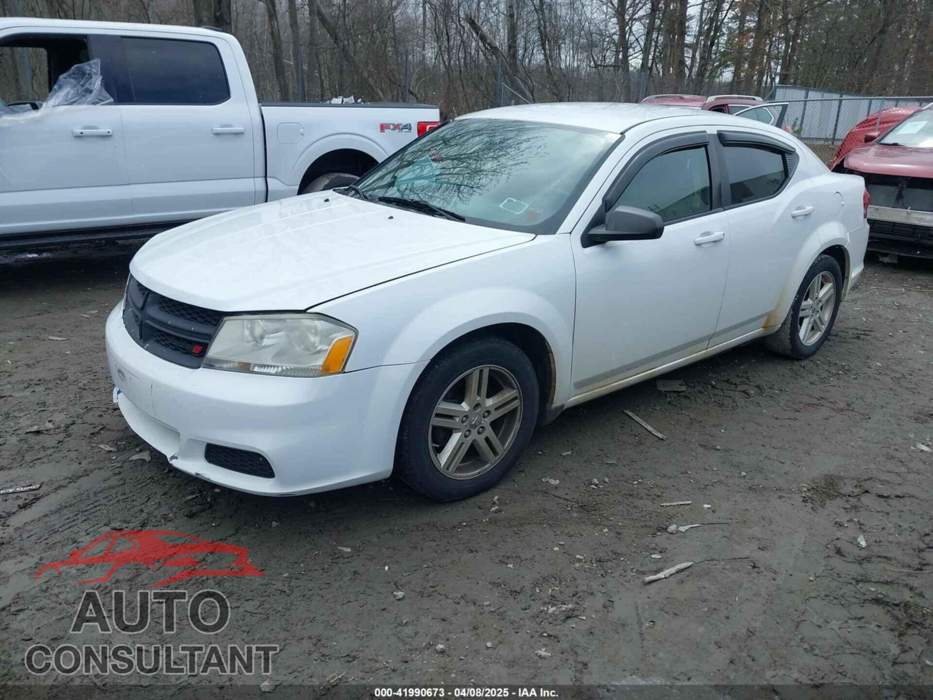 DODGE AVENGER 2013 - 1C3CDZAB6DN537149