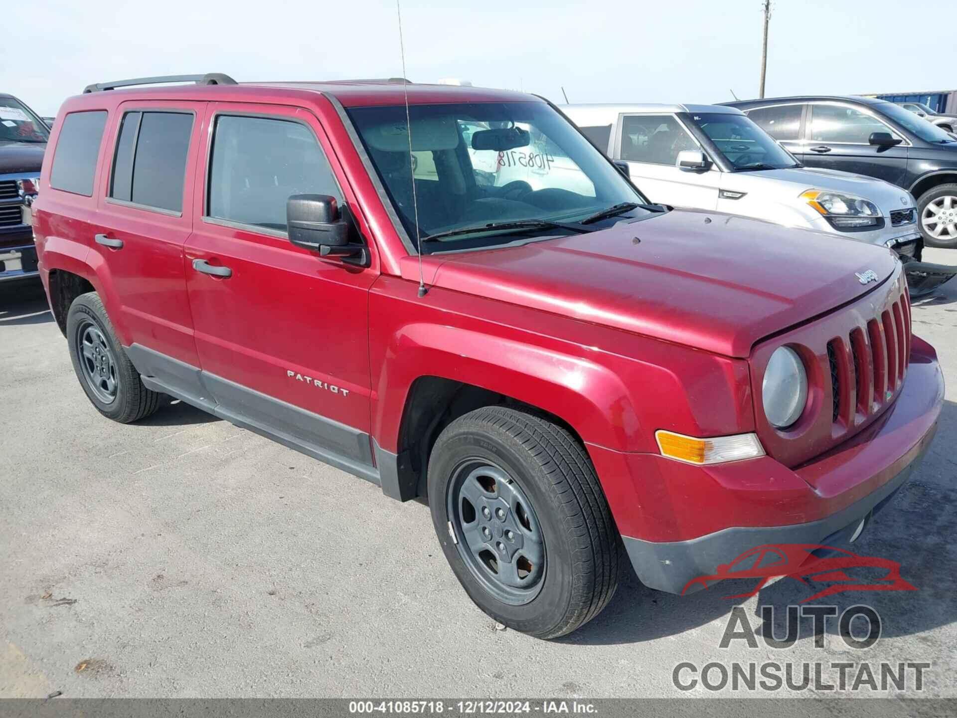 JEEP PATRIOT 2016 - 1C4NJPBA7GD569335