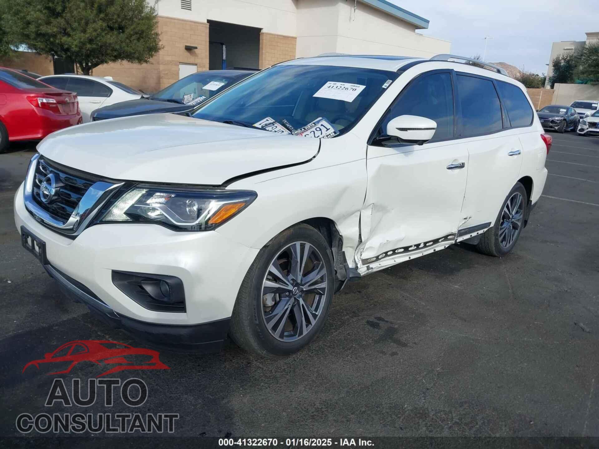 NISSAN PATHFINDER 2020 - 5N1DR2DM4LC638458