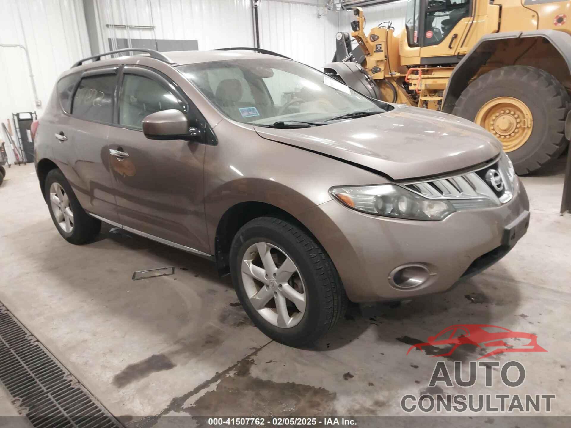 NISSAN MURANO 2009 - JN8AZ18W69W143929