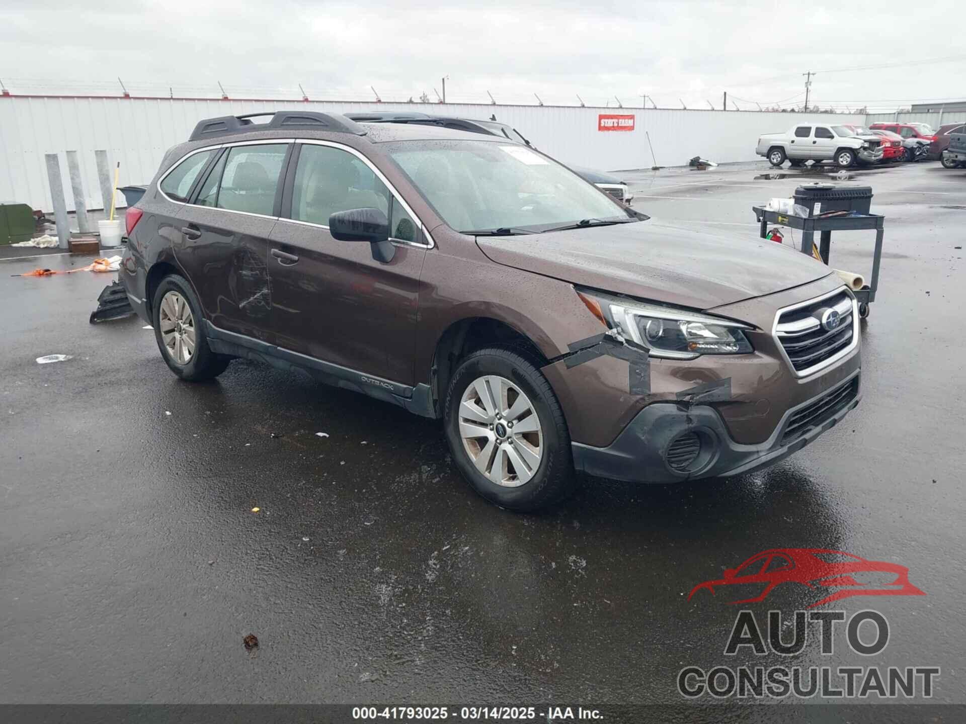 SUBARU OUTBACK 2019 - 4S4BSABC7K3302320