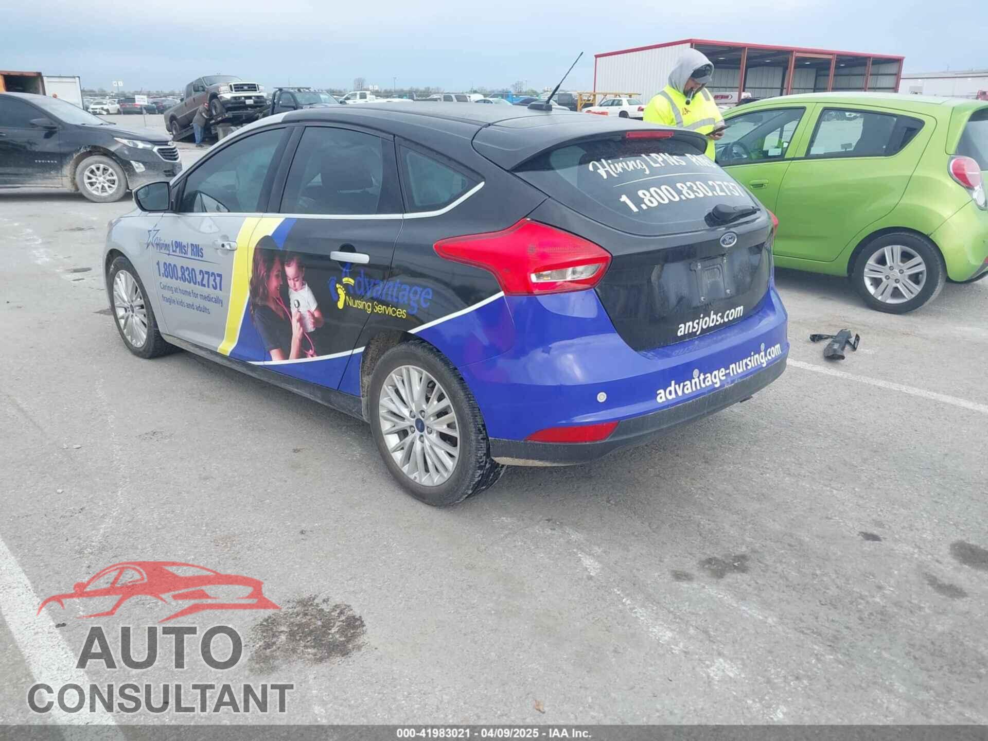FORD FOCUS 2015 - 1FADP3N2XFL348149