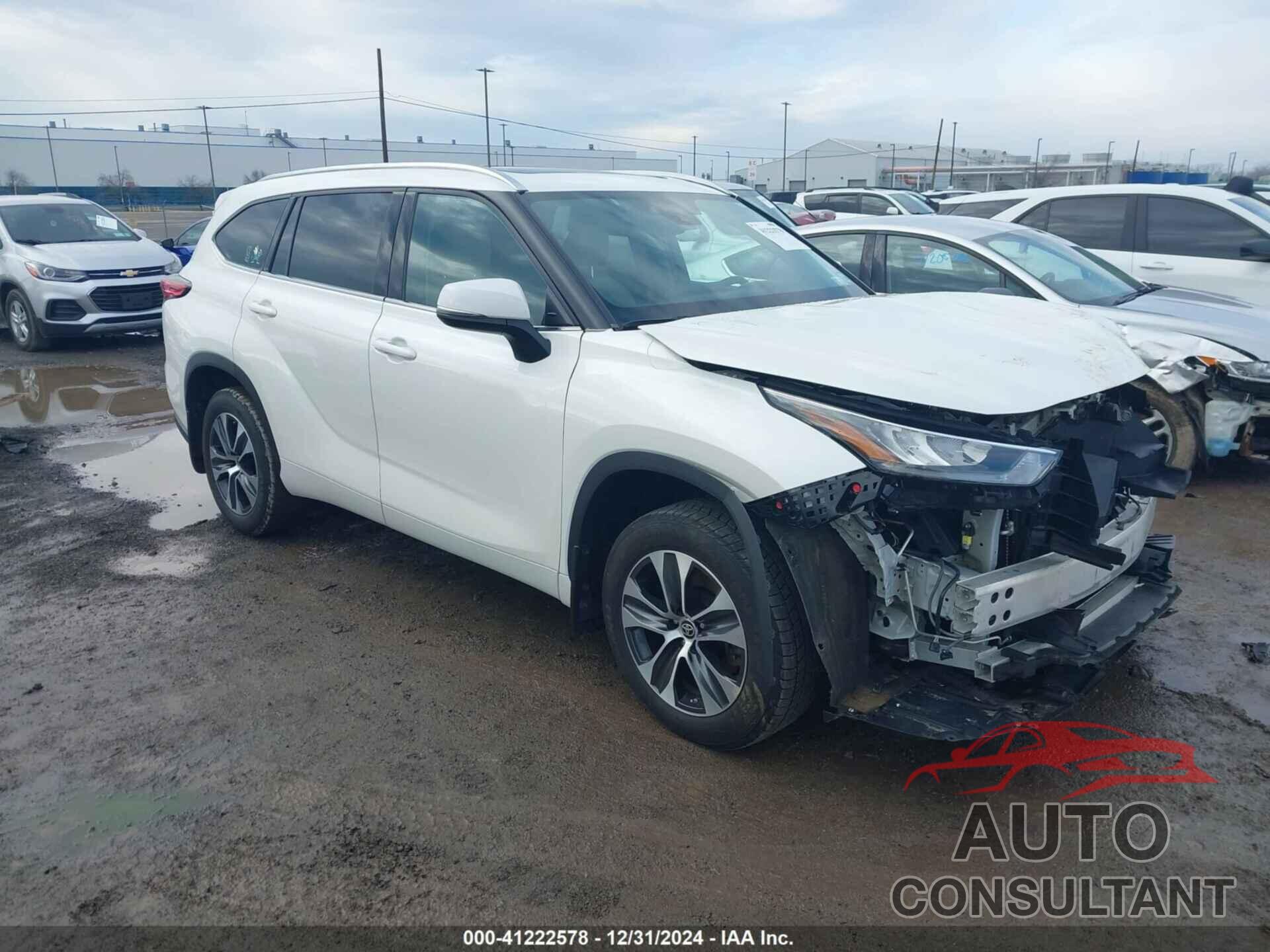 TOYOTA HIGHLANDER 2020 - 5TDGZRBH4LS503818