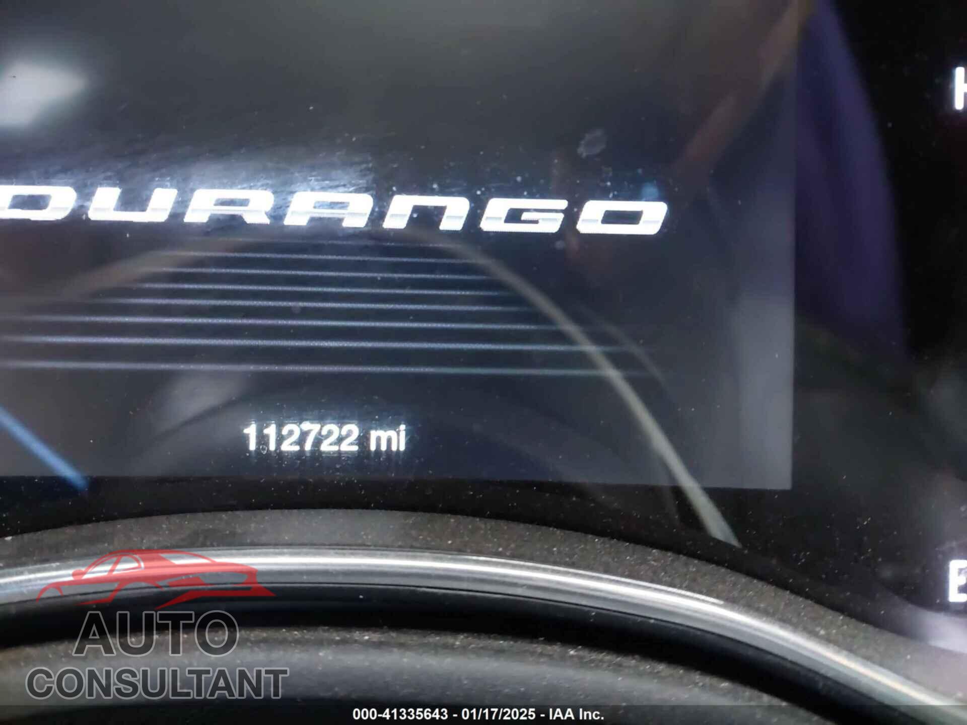 DODGE DURANGO 2019 - 1C4RDHAG6KC659160