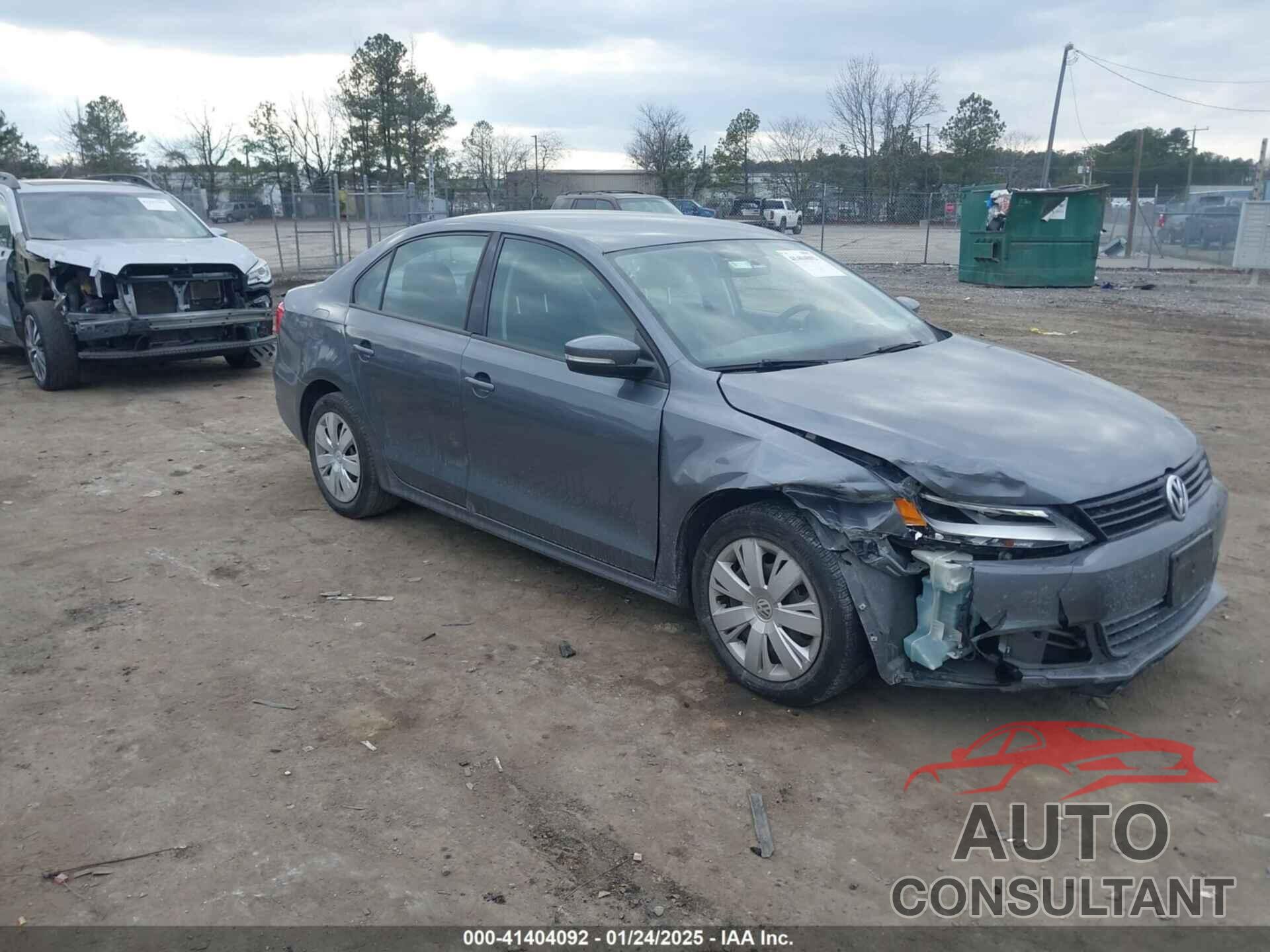 VOLKSWAGEN JETTA 2012 - 3VWDP7AJ9CM315214