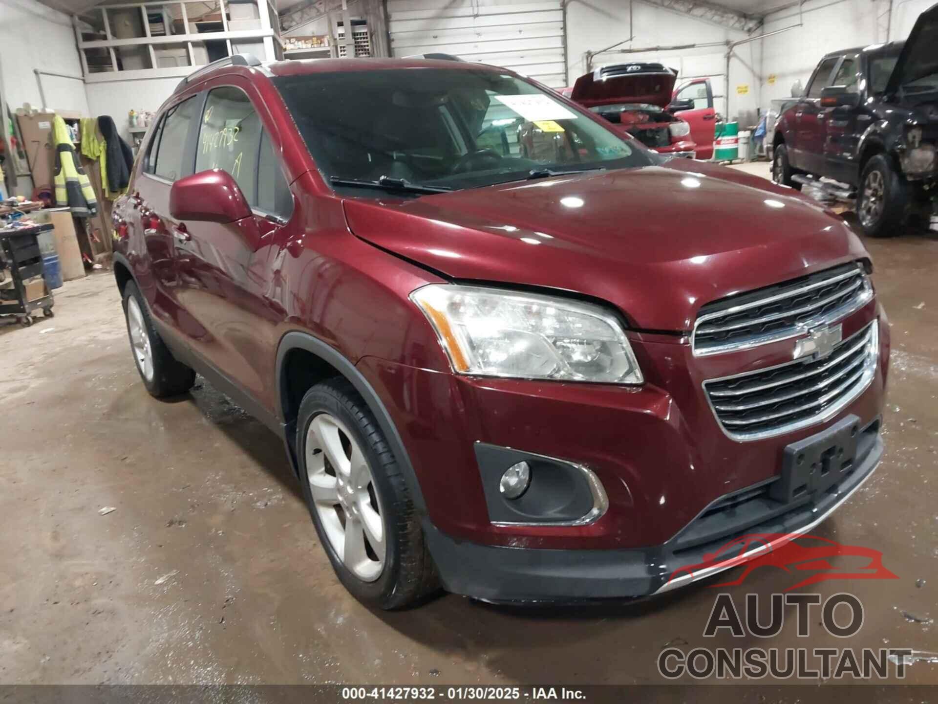 CHEVROLET TRAX 2016 - 3GNCJRSB6GL117812