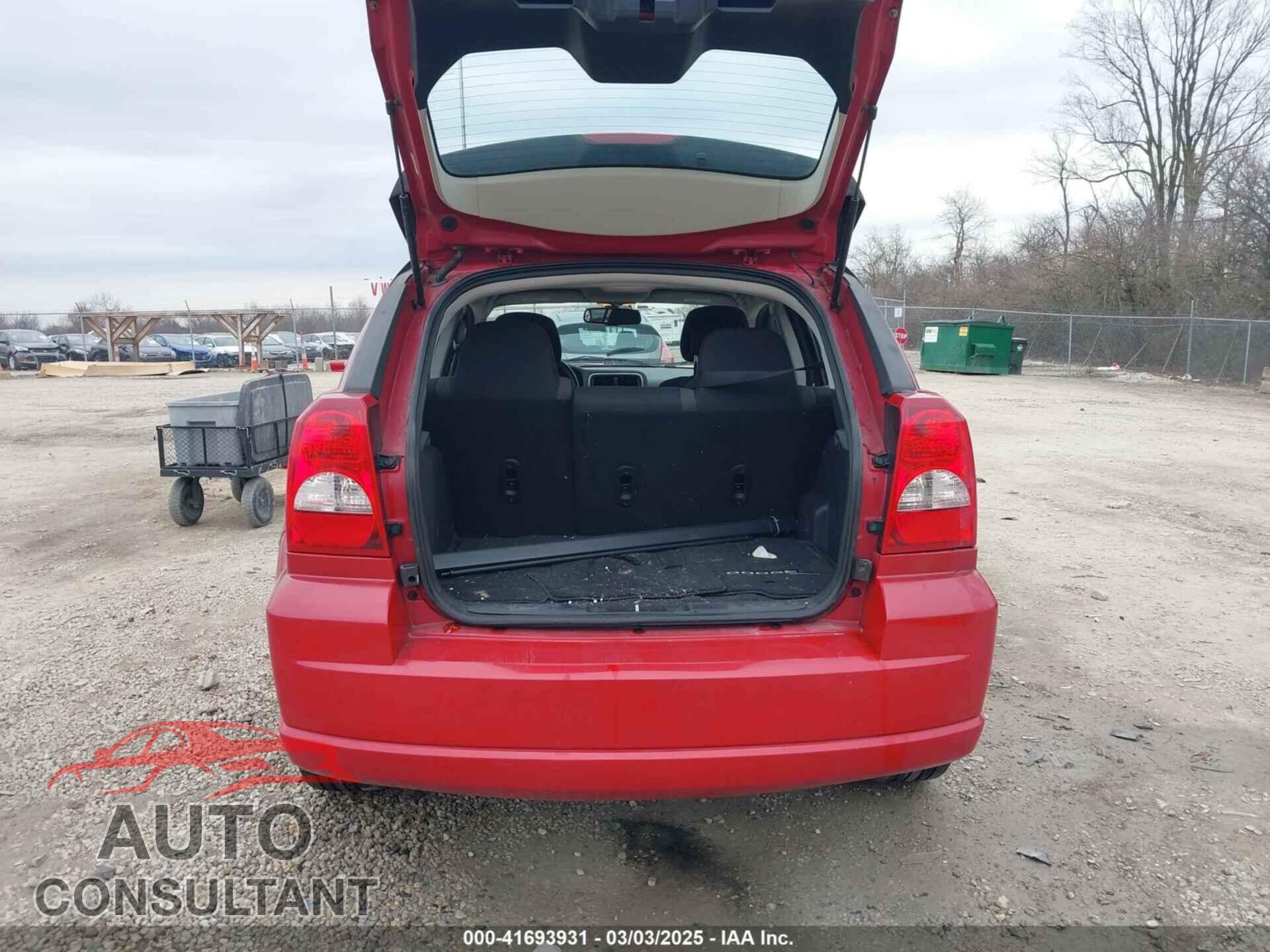 DODGE CALIBER 2012 - 1C3CDWDA8CD527664