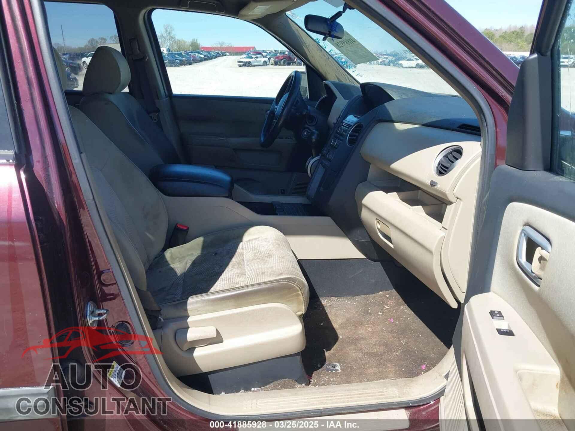 HONDA PILOT 2013 - 5FNYF3H29DB022014