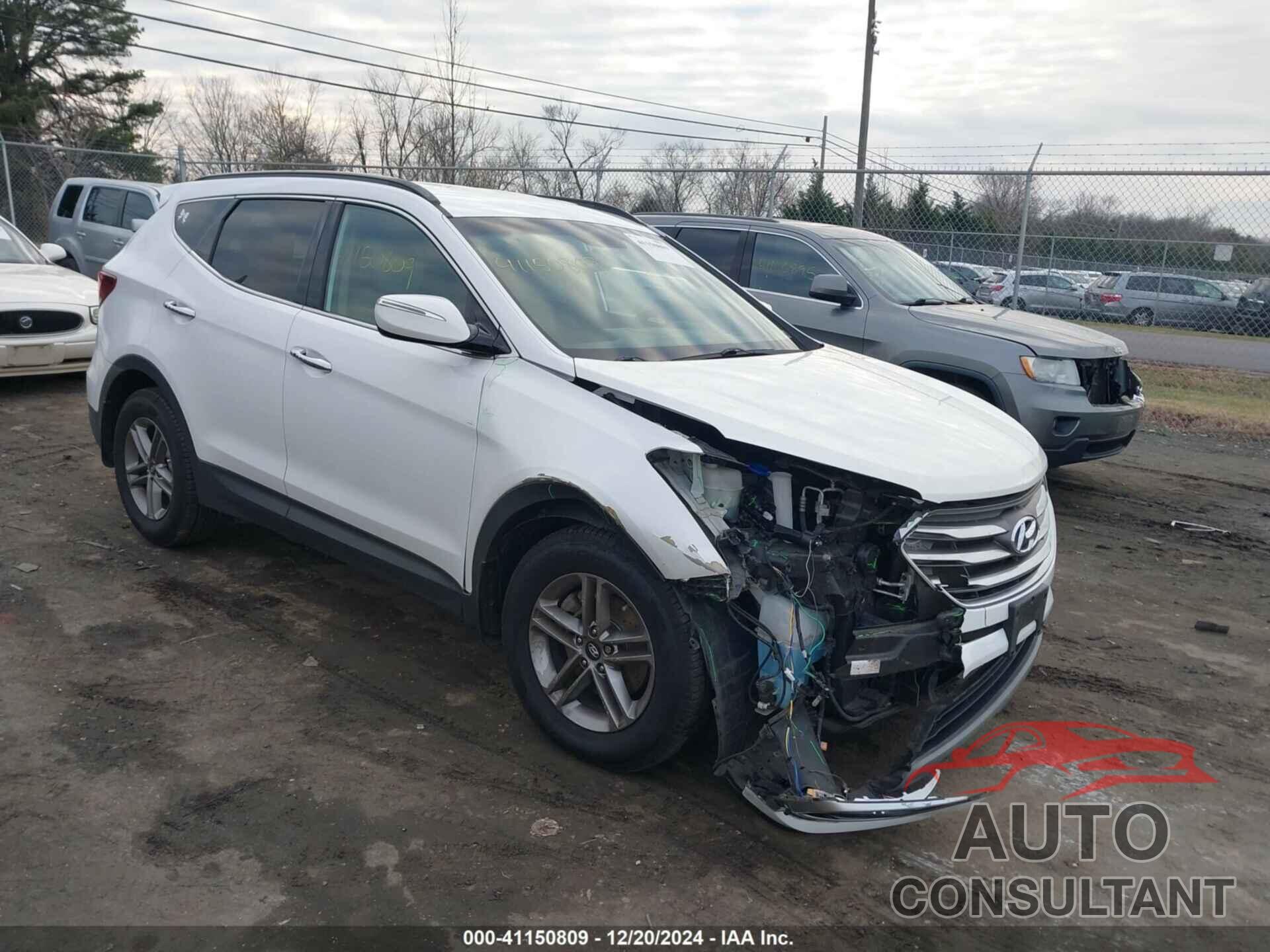 HYUNDAI SANTA FE SPORT 2018 - 5NMZUDLB9JH087382