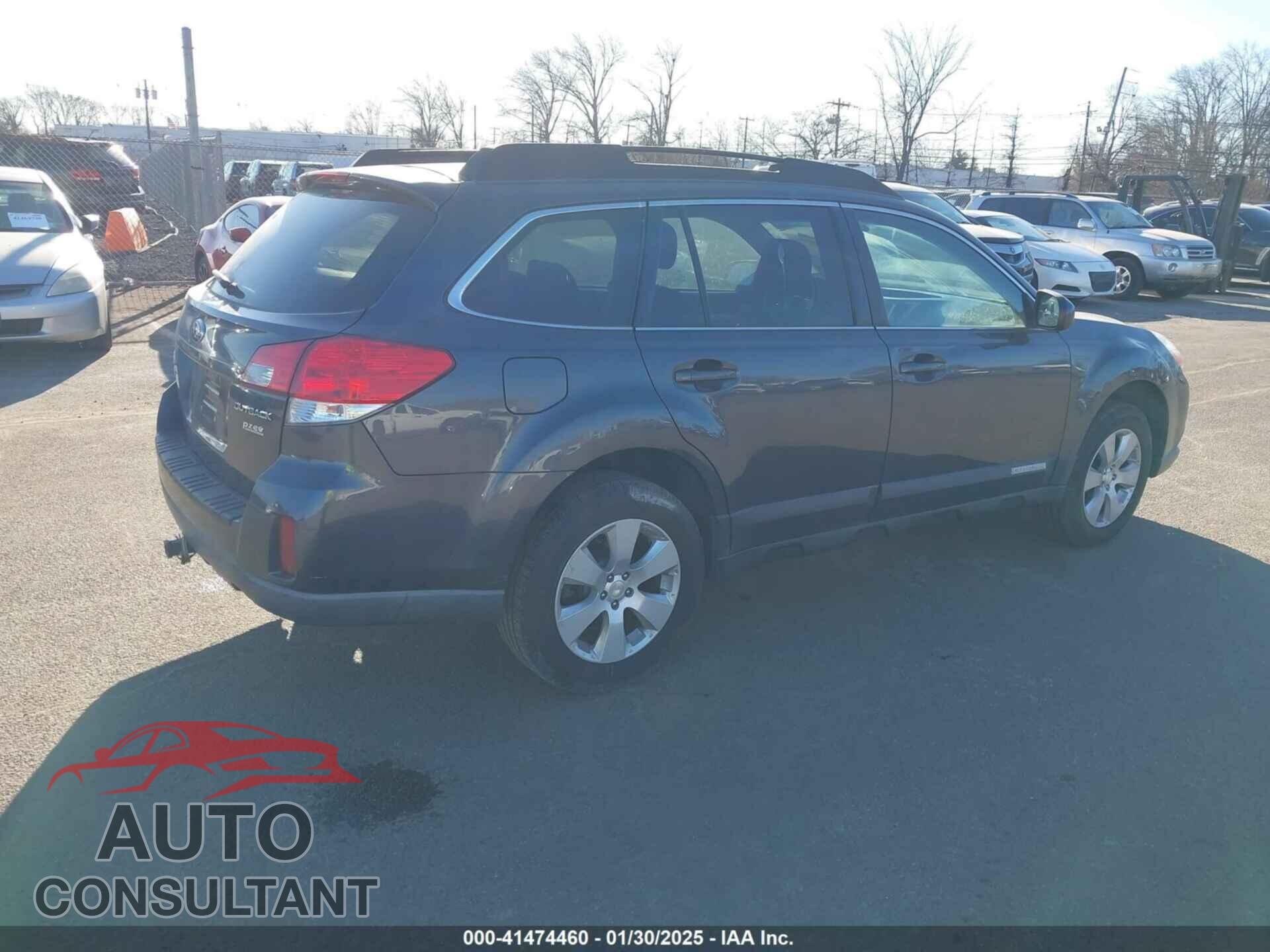SUBARU OUTBACK 2012 - 4S4BRBGC3C3237543