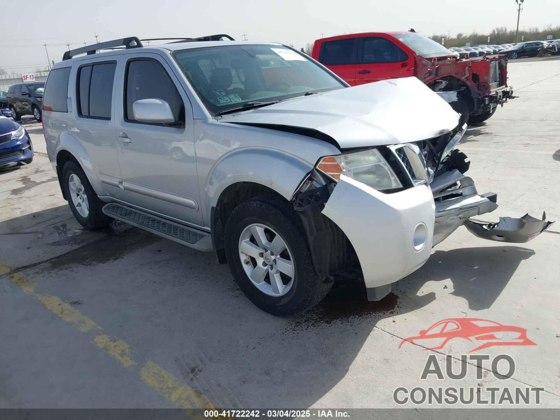 NISSAN PATHFINDER 2012 - 5N1AR1NN6CC639762