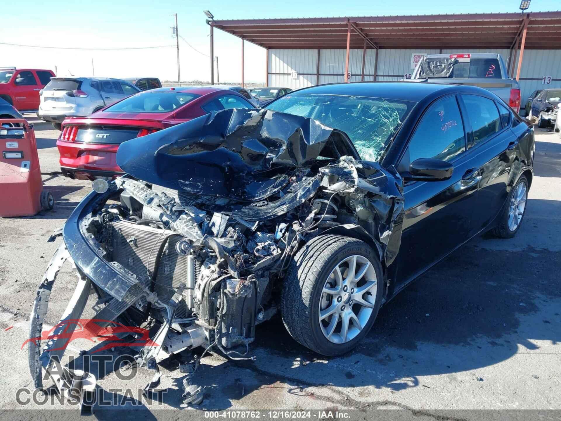 DODGE DART 2013 - 1C3CDFBA4DD324405