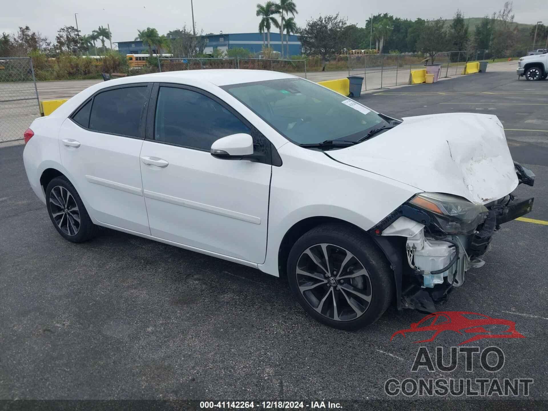 TOYOTA COROLLA 2017 - 5YFBURHE6HP671997