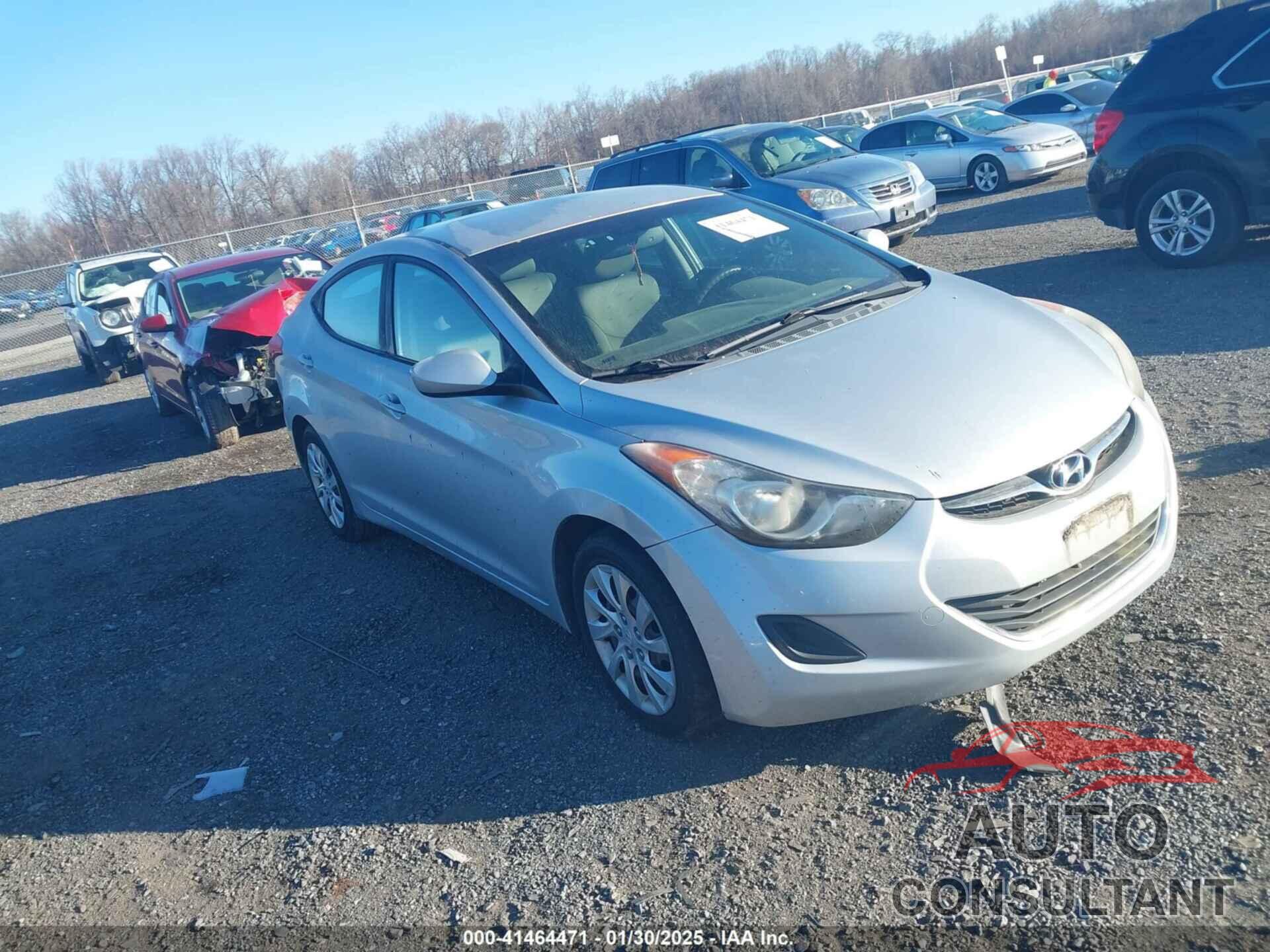 HYUNDAI ELANTRA 2012 - 5NPDH4AE9CH090400