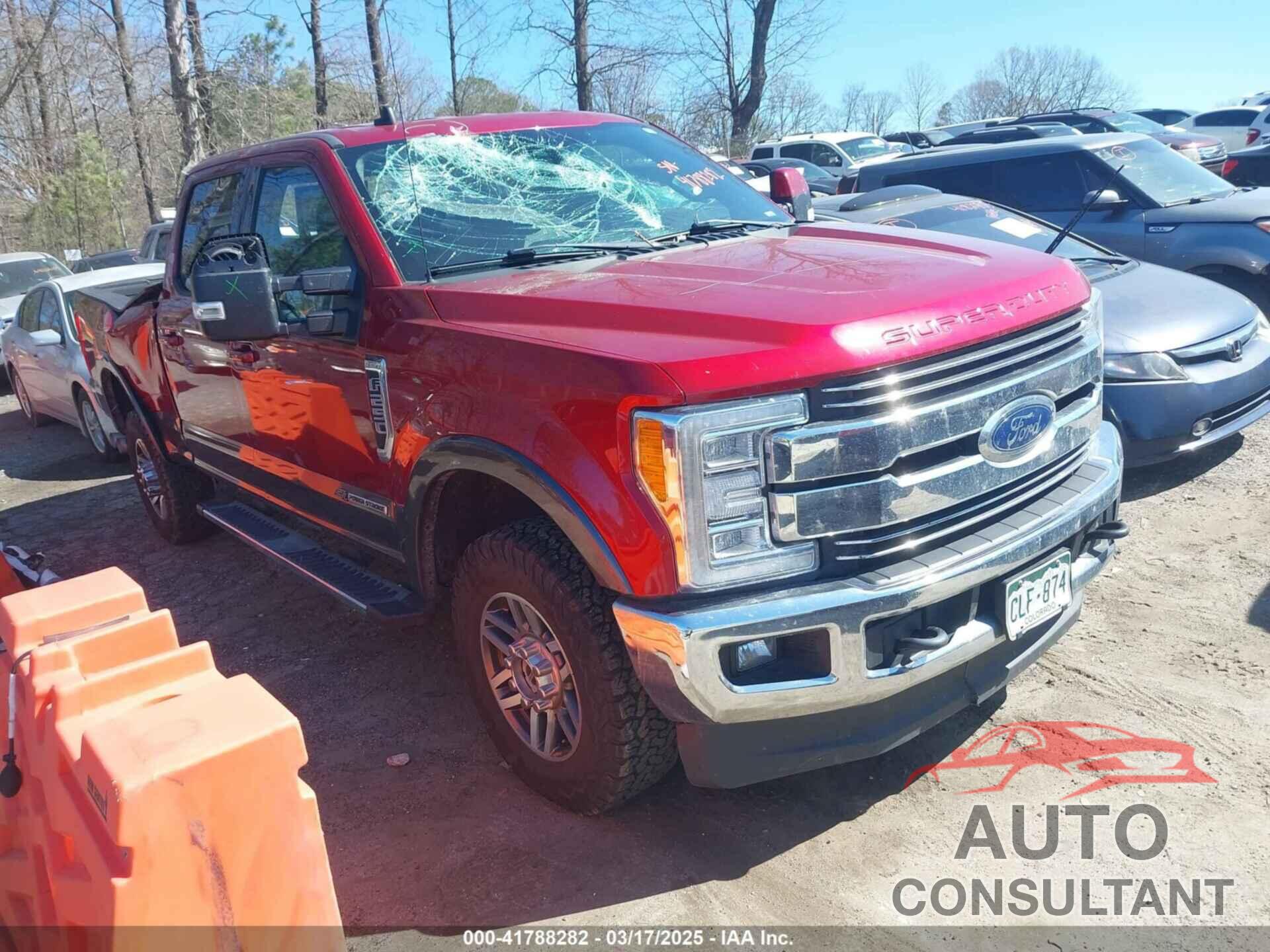 FORD F-250 2019 - 1FT7W2BT5KEC23656