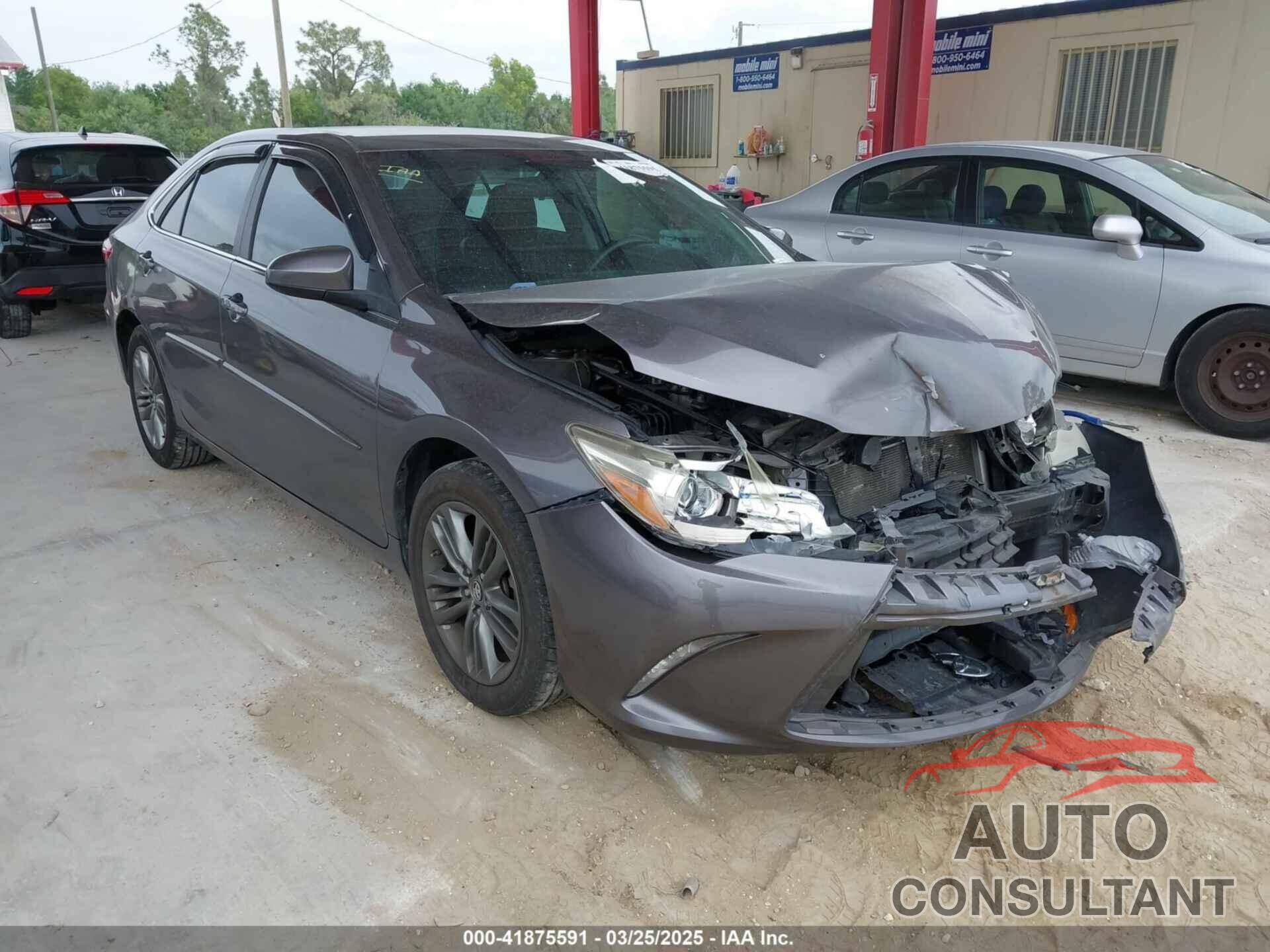 TOYOTA CAMRY 2017 - 4T1BF1FK7HU317117